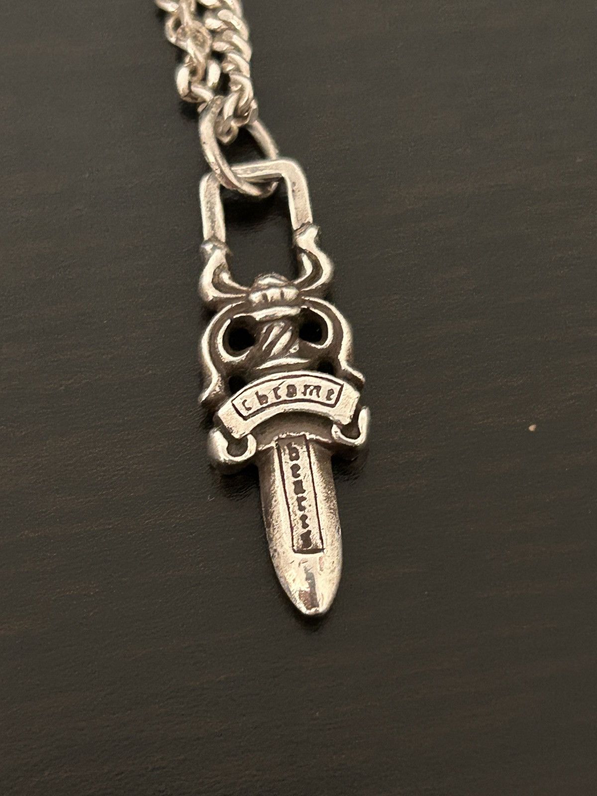 Chrome Hearts Chrome Hearts Carved Tear Drop Earring | Grailed
