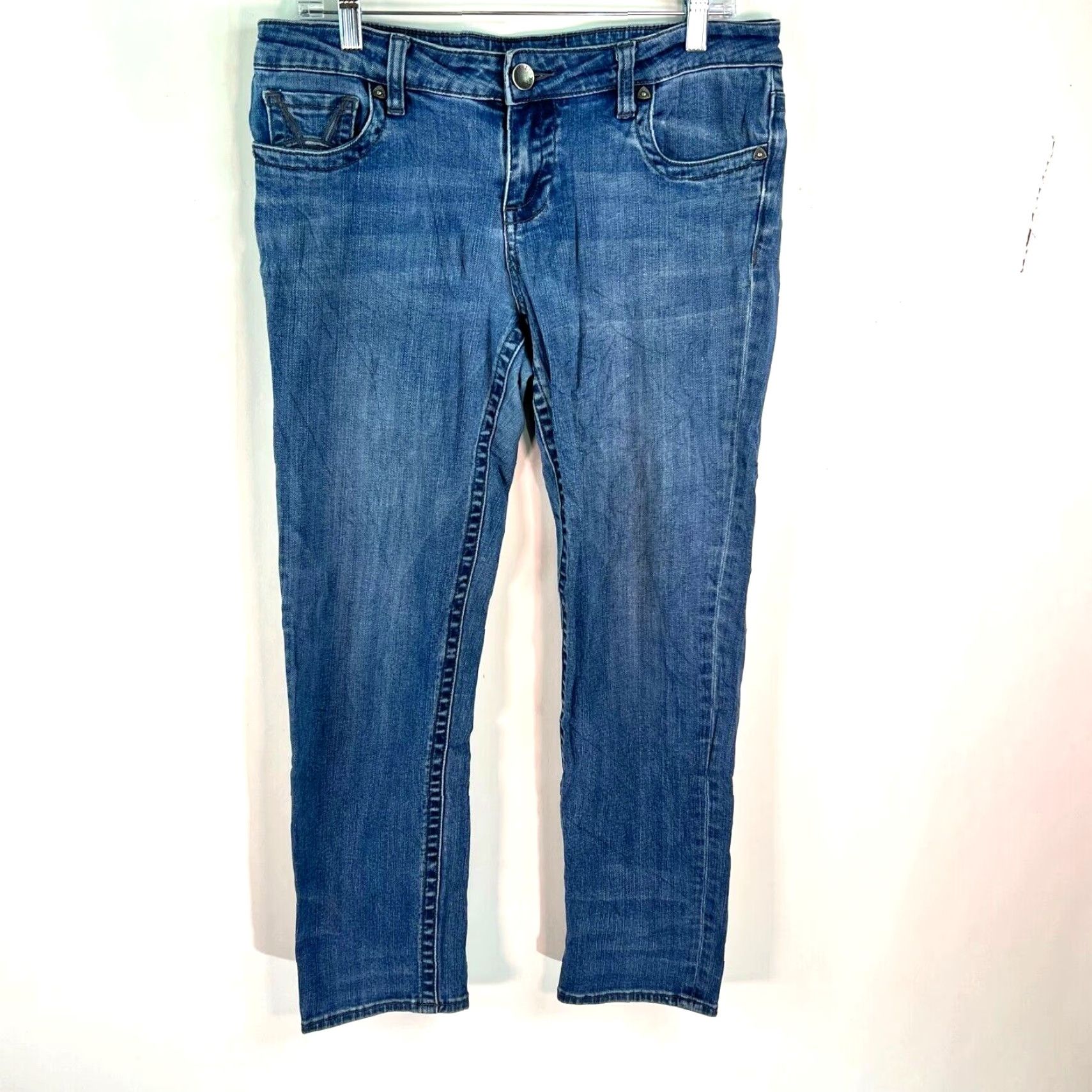 Vintage VINTAGE Kut From The Kloth Total Control Denim Jeans Women's 34 Black? Blue 8P 27? Size 30" / US 8 / IT 44 - 2 Thumbnail