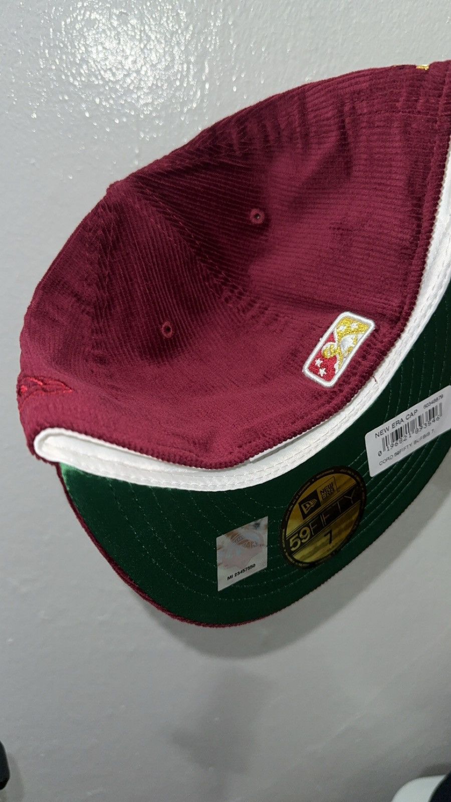 New Era New Era 59fifty Red Buffalo Bisons fitted hat size 7 Size ONE SIZE - 4 Thumbnail