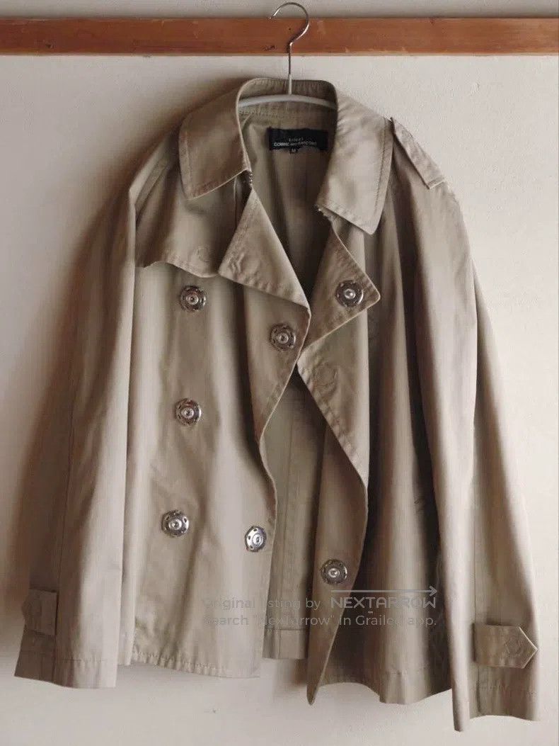 Comme des Garcons Comme Des Garcons Khaki Snap Short Windbreaker Size M / US 6-8 / IT 42-44 - 1 Thumbnail