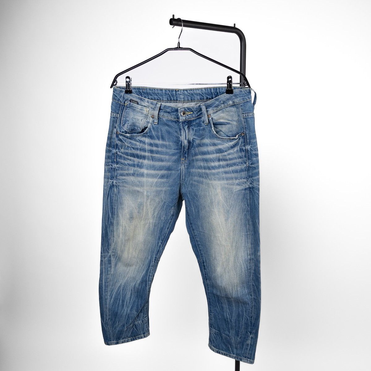 G-Star G-Star Womens A Crotch 3D Loose Tapered Jeans Zip Closure Size 34" / US 12 / IT 48 - 1 Thumbnail