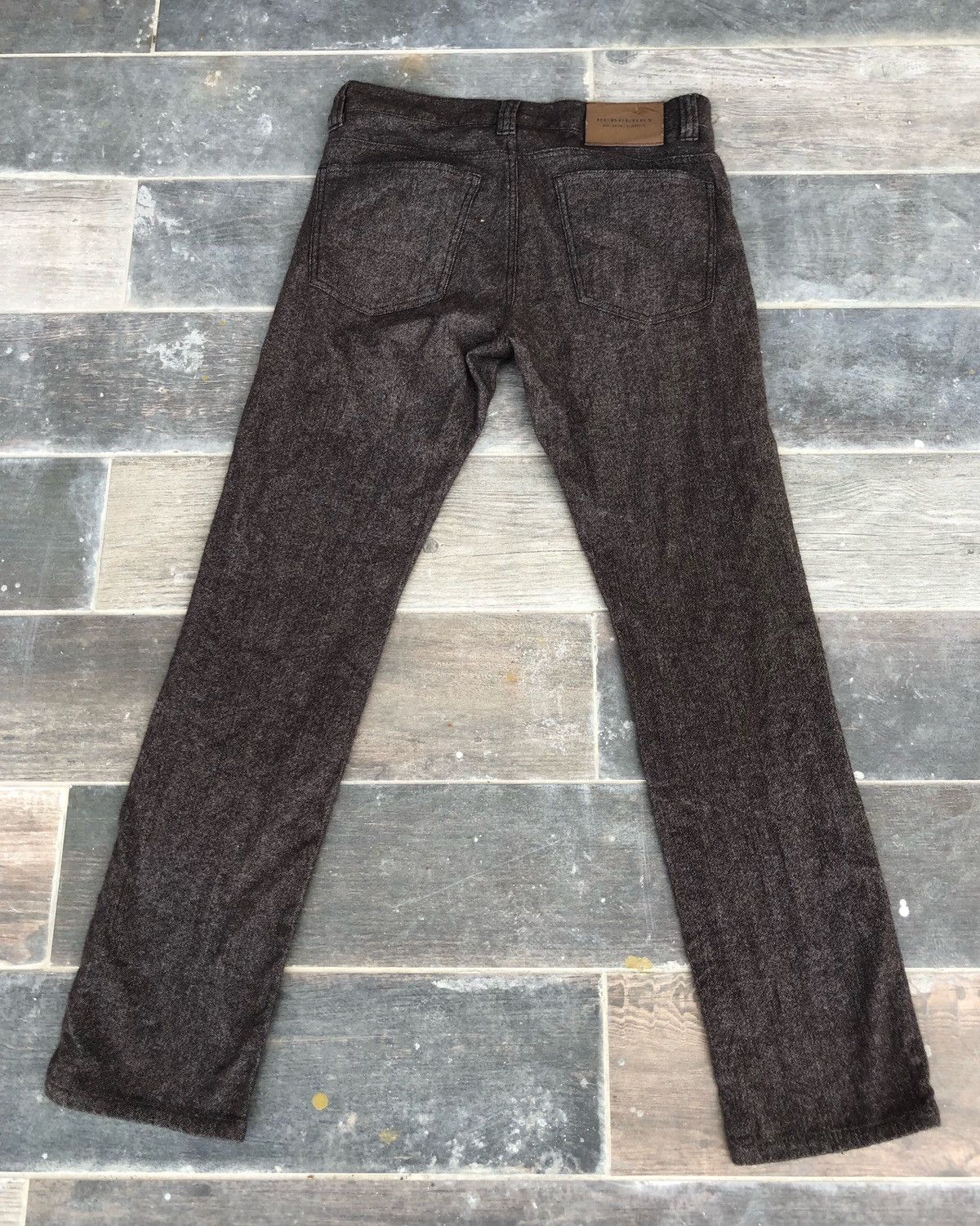Burberry × Vintage 🔥Vintage Burberry Black Label Wool Jeans 🔥 Size US 30 / EU 46 - 2 Thumbnail