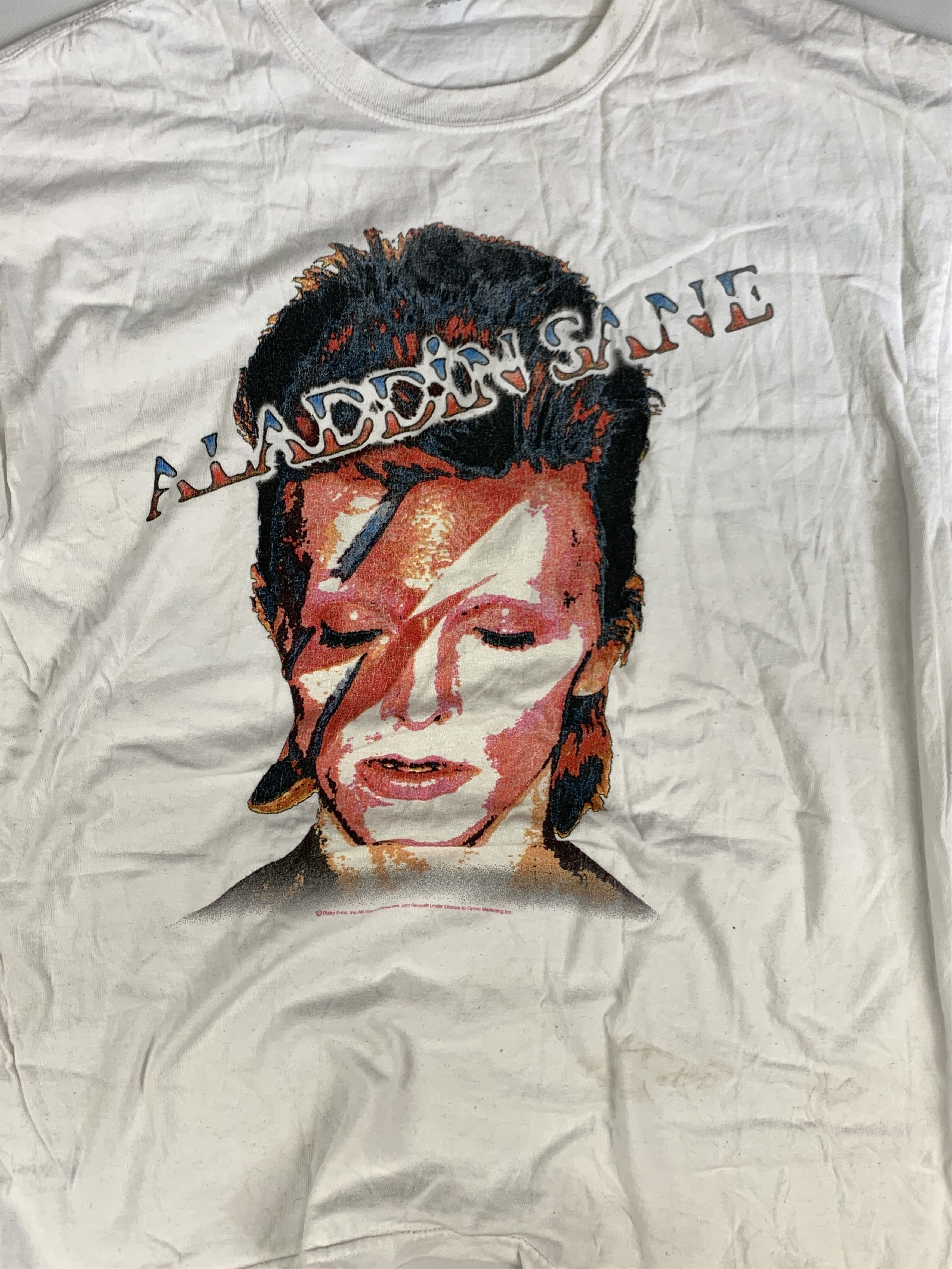 Band Tees × Vintage Aladdin Sane Vintage T-Shirt Size L Size US L / EU 52-54 / 3 - 3 Thumbnail