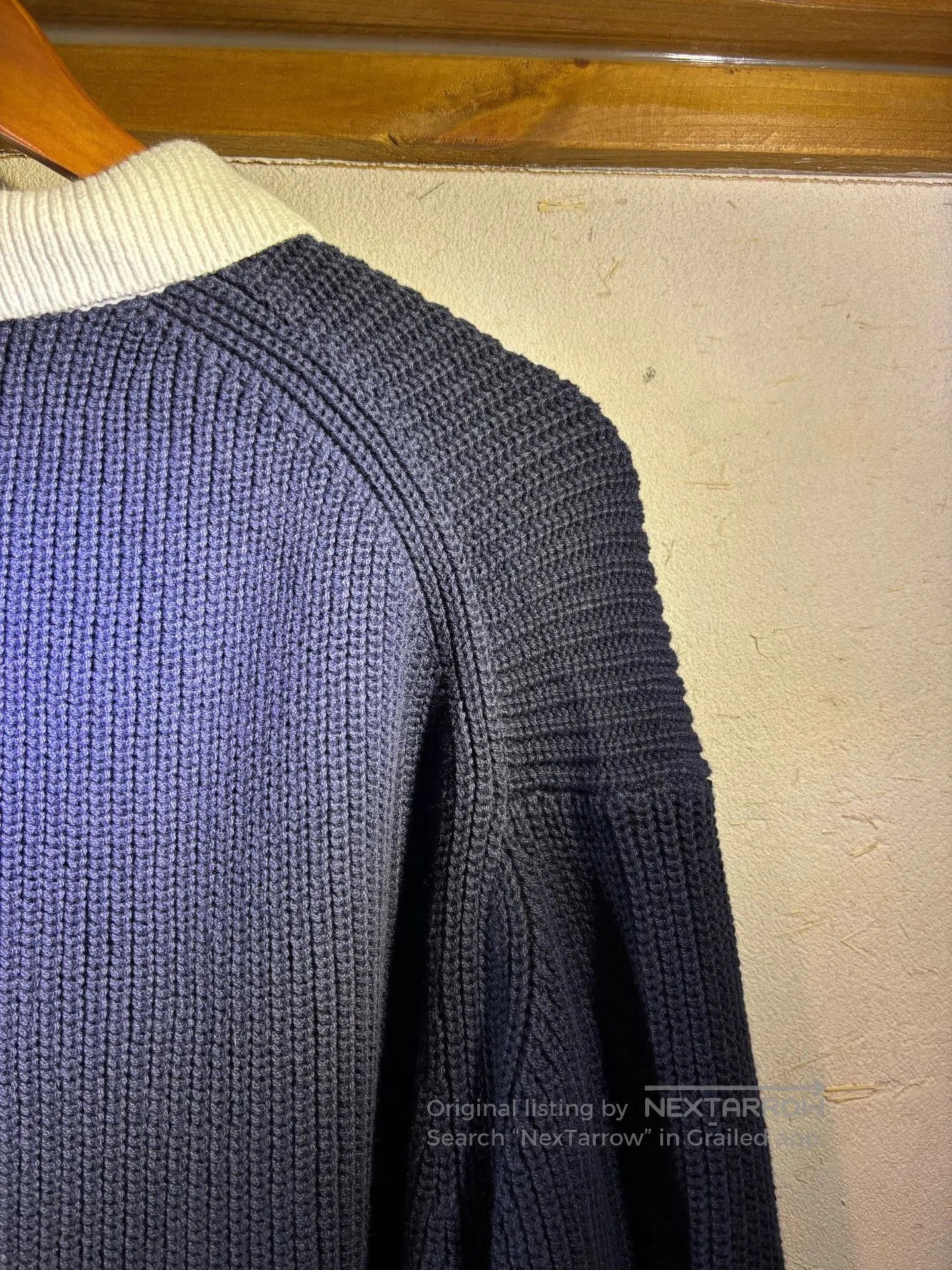 D.TT.K TTT MSW Collar Zip Cardigan. Size US XL / EU 56 / 4 - 9 Thumbnail