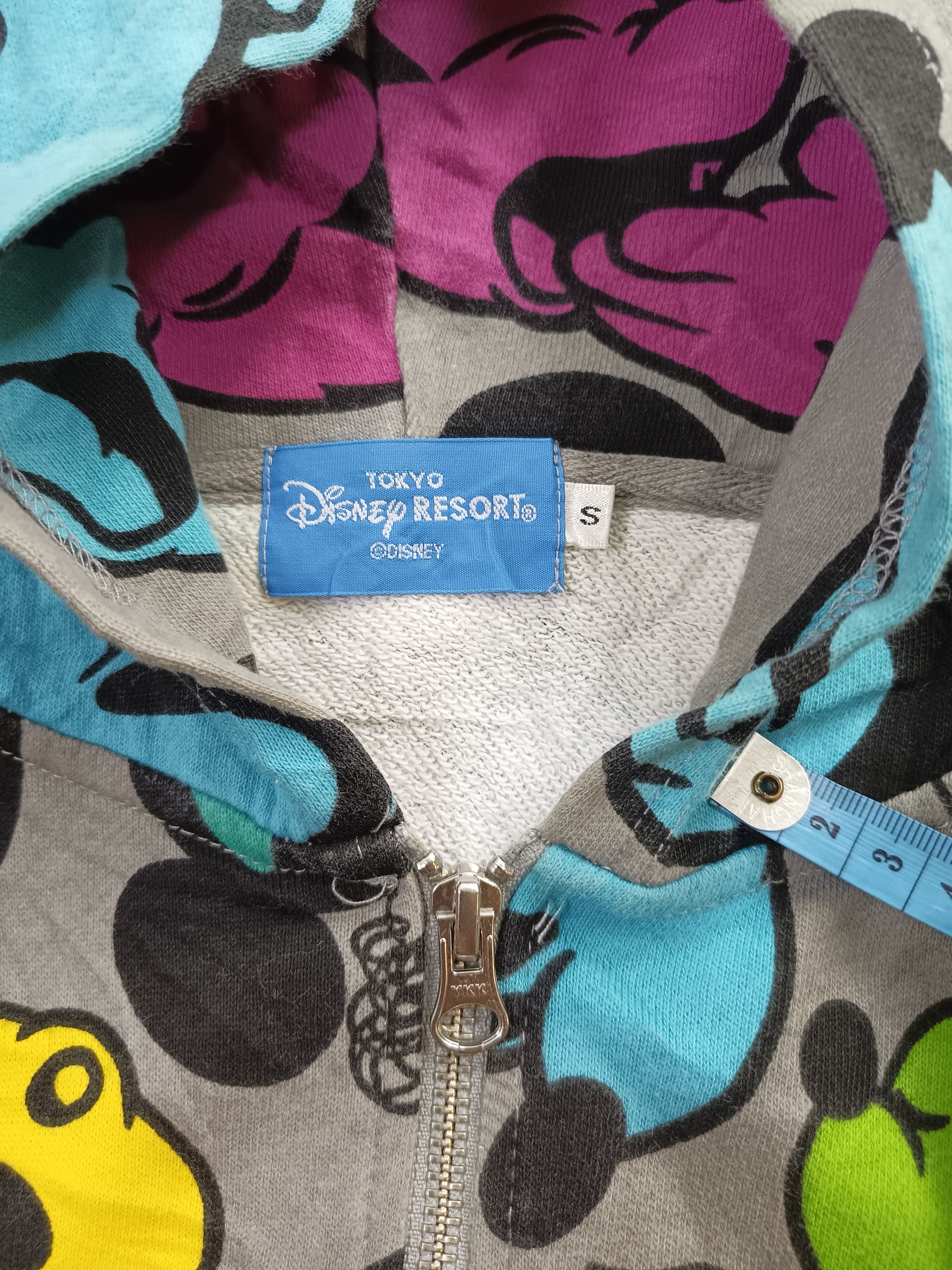 Cartoon Network × Disney × Mickey Mouse TOKYO DISNEY RESORT Mickey Mouse All Over Print Zip Hoodie Size US S / EU 44-46 / 1 - 6 Thumbnail