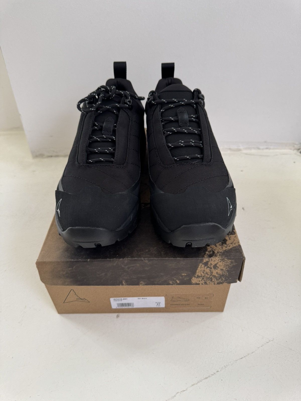 ROA ROA Black Katharina Low-top Shoes Size US 8 / EU 41 - 5 Thumbnail