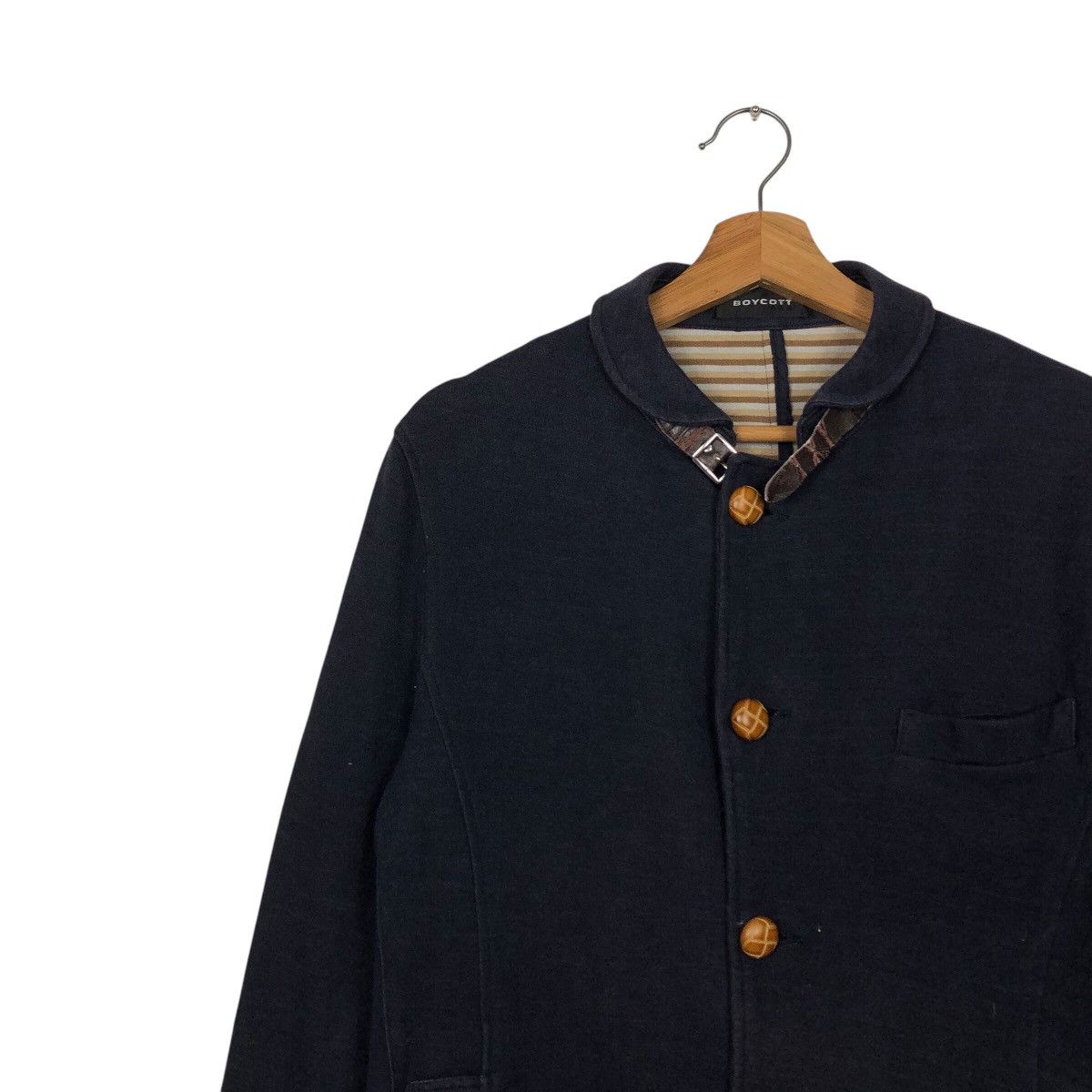 Boycott × Japanese Brand 📌Boycott Chore Worker Button Jacket Issey Miyake Size US M / EU 48-50 / 2 - 8 Thumbnail