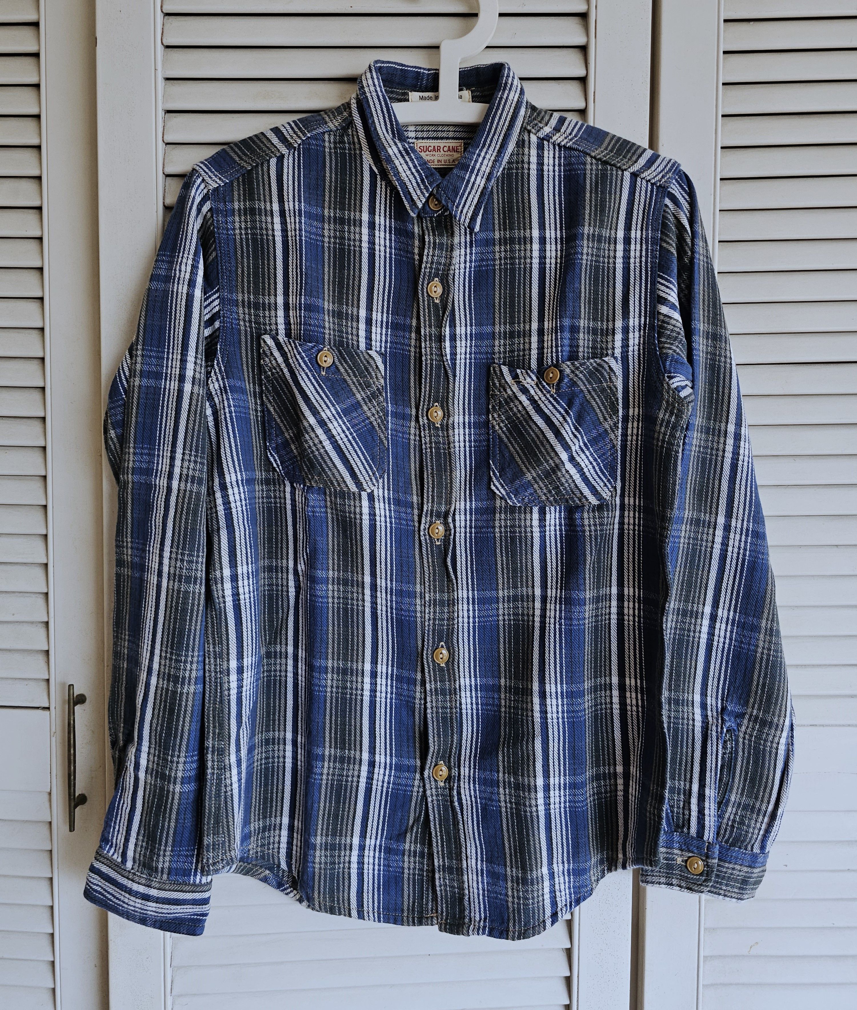Sugar Cane Sugar Cane Heavyweight Flannel Size US M / EU 48-50 / 2 - 1 Thumbnail