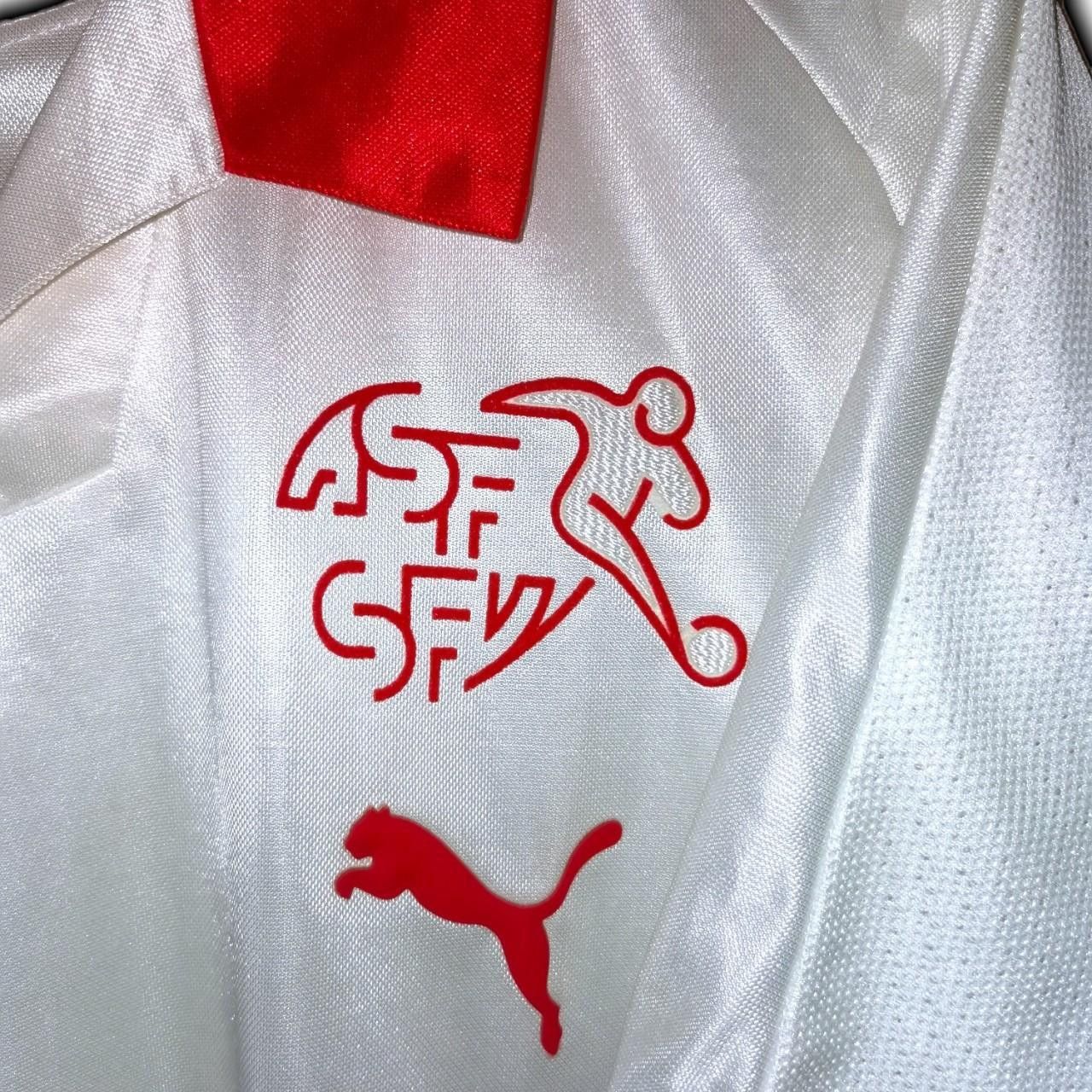 Puma Swiss 2008 2009 World Cup Home shirt jersey Size US L / EU 52-54 / 3 - 4 Thumbnail