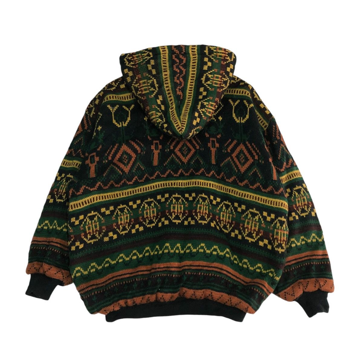 Japanese Brand 🔥VINTAGE BOMBER JACKET INDIAN BOSS NAVAJO NATIVE DESIGN Size US L / EU 52-54 / 3 - 2 Thumbnail