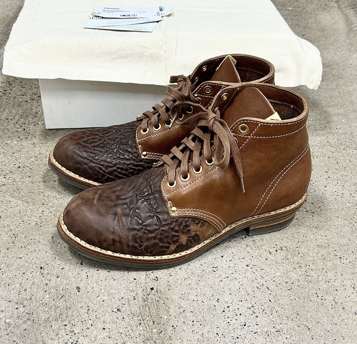 Visvim Visvim 22aw Brigadier Boots Folk（horsehide） Brown Size US 9 / EU 42 - 1 Thumbnail