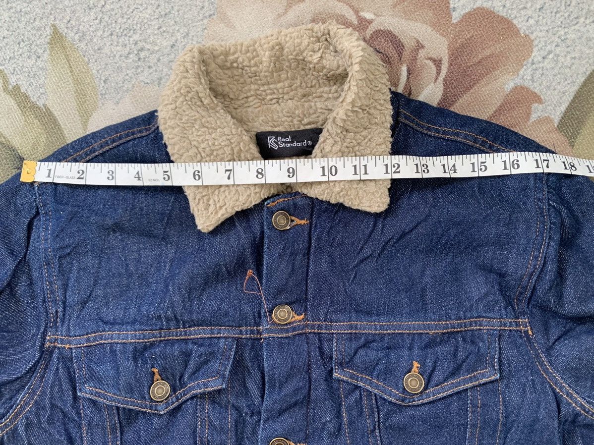 Japanese Brand RS Real Standard Trucker Jacket Sherpa Fleece Inner Size US L / EU 52-54 / 3 - 5 Thumbnail