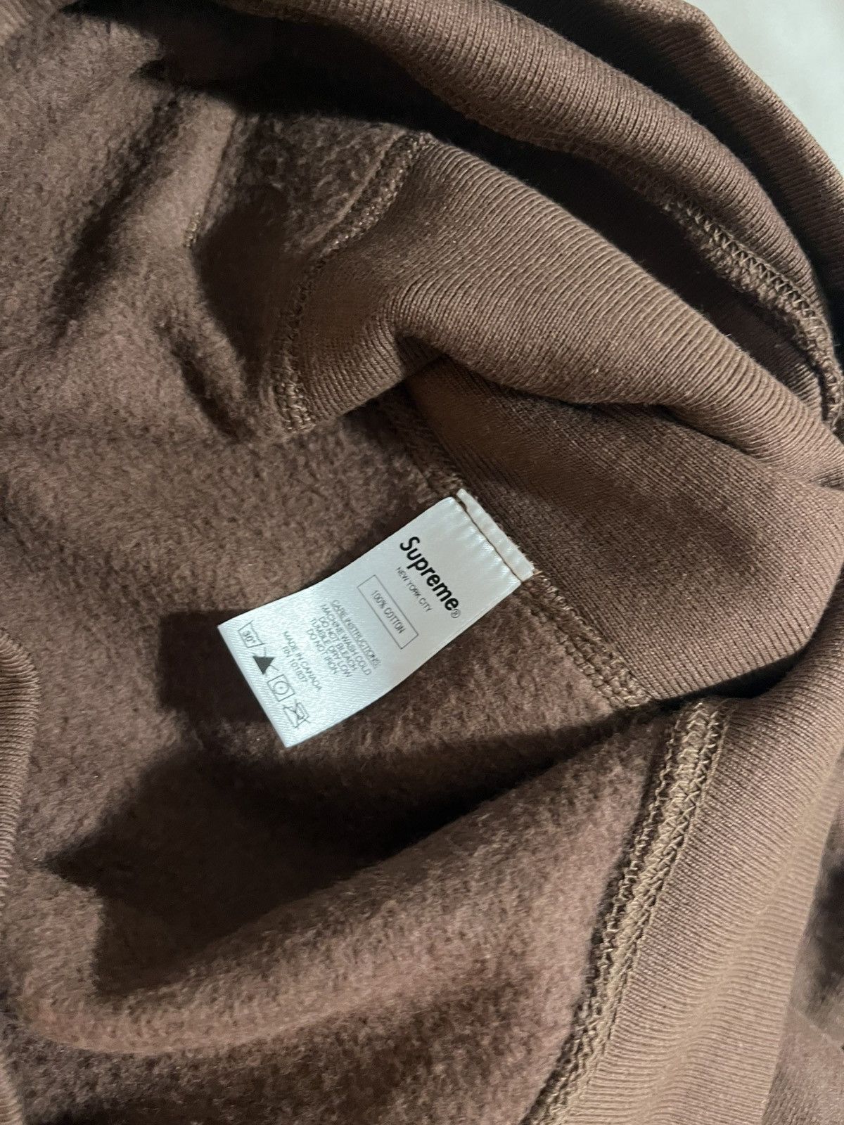 Supreme Supreme bandana box logo hoodie brown Size US L / EU 52-54 / 3 - 8 Thumbnail