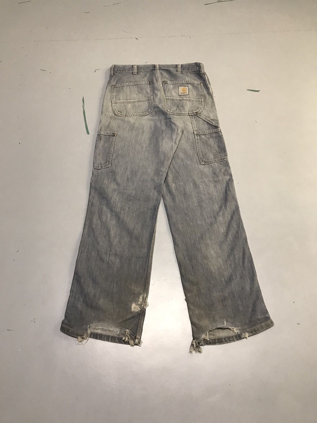 Carhartt Vintage Carhartt faded double knee workwear Size US 30 / EU 46 - 2 Thumbnail