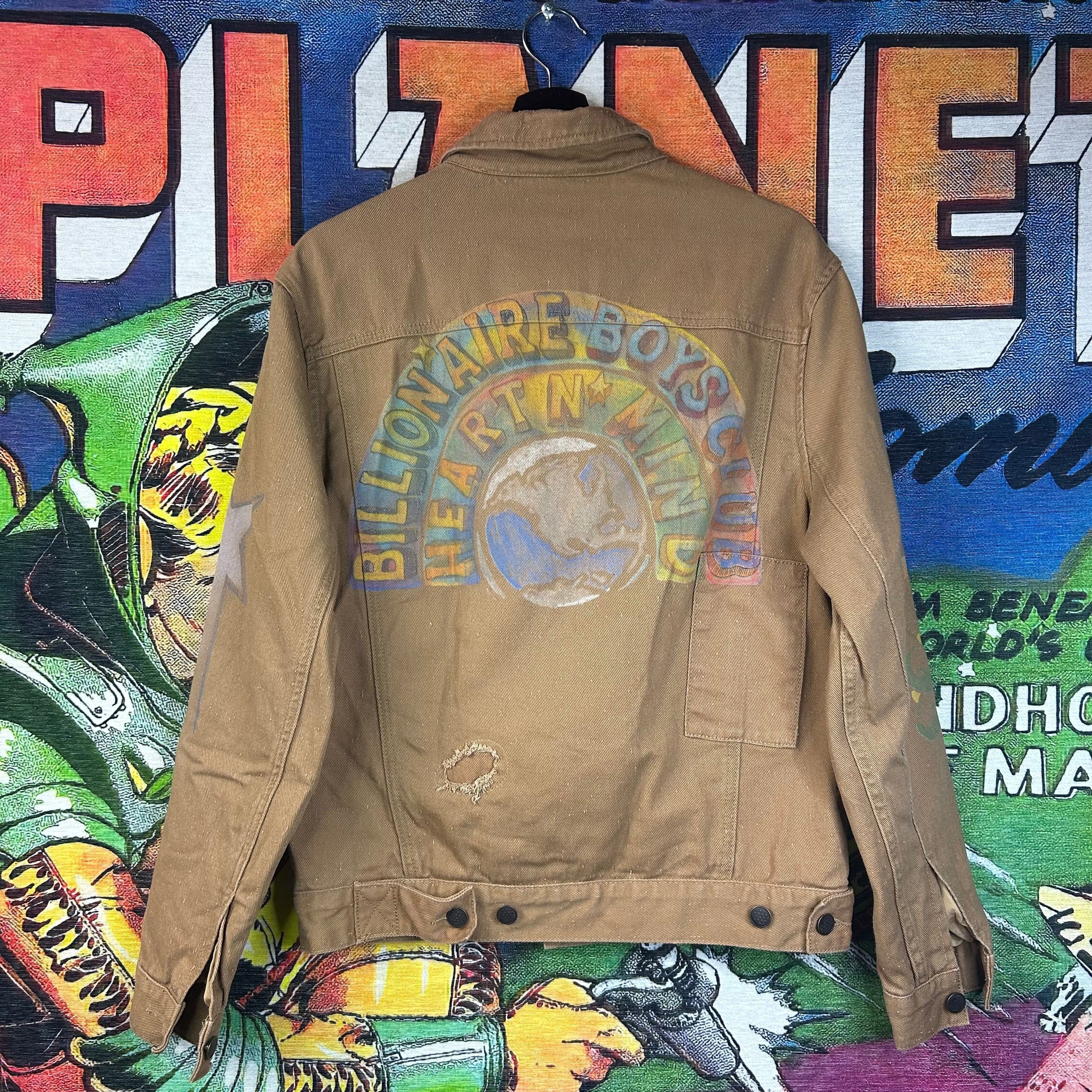 Billionaire Boys Club Billionaire Boys Club Earth Denim Jacket Size Small Size US S / EU 44-46 / 1 - 2 Thumbnail