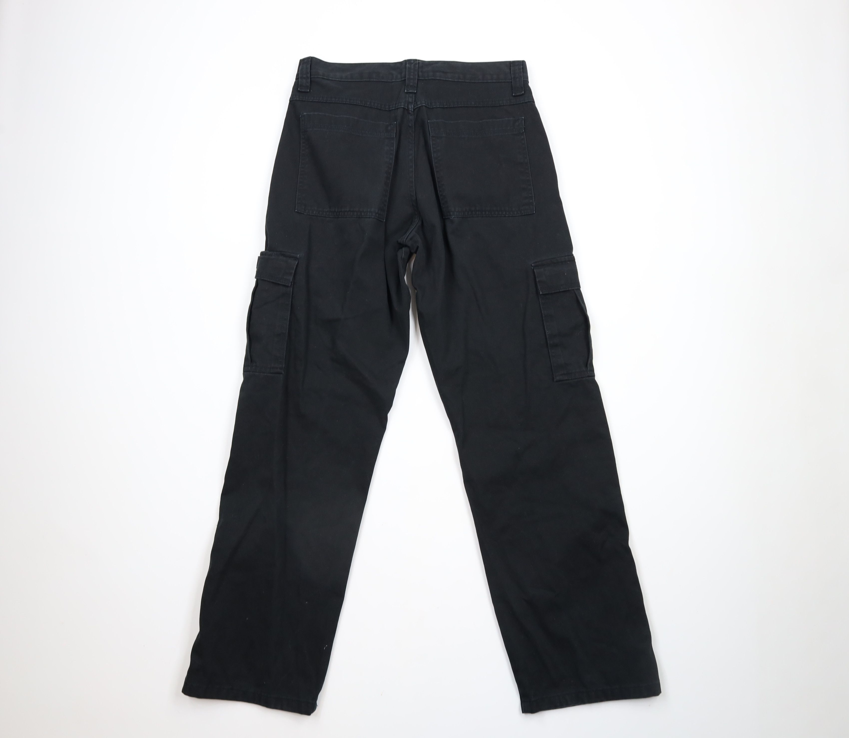 Vintage × Wrangler Vintage Wrangler Baggy Loose Fit Cargo Pants Black Cotton Size US 30 / EU 46 - 7 Thumbnail