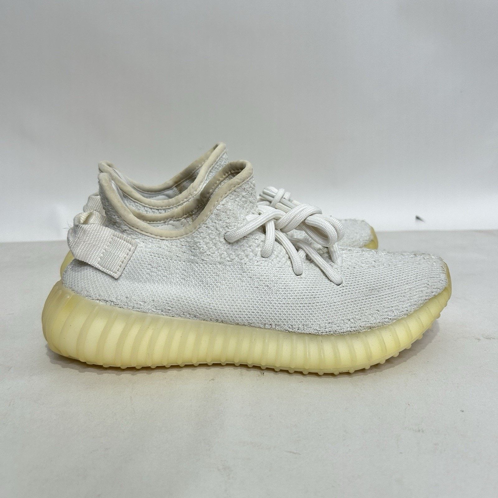 Adidas Adidas Yeezy Boost 350 “Cream/Triple White” CP9366 Size US 5 / IT 35 - 5 Thumbnail