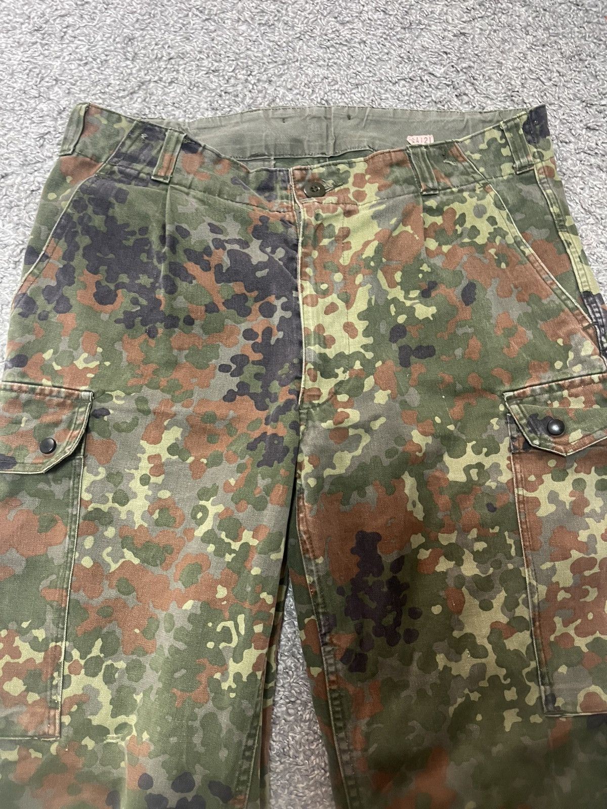 Vintage VINTAGE MILITARY CARGO COMBAT PANTS SIZE 32 Size US 33 - 6 Thumbnail