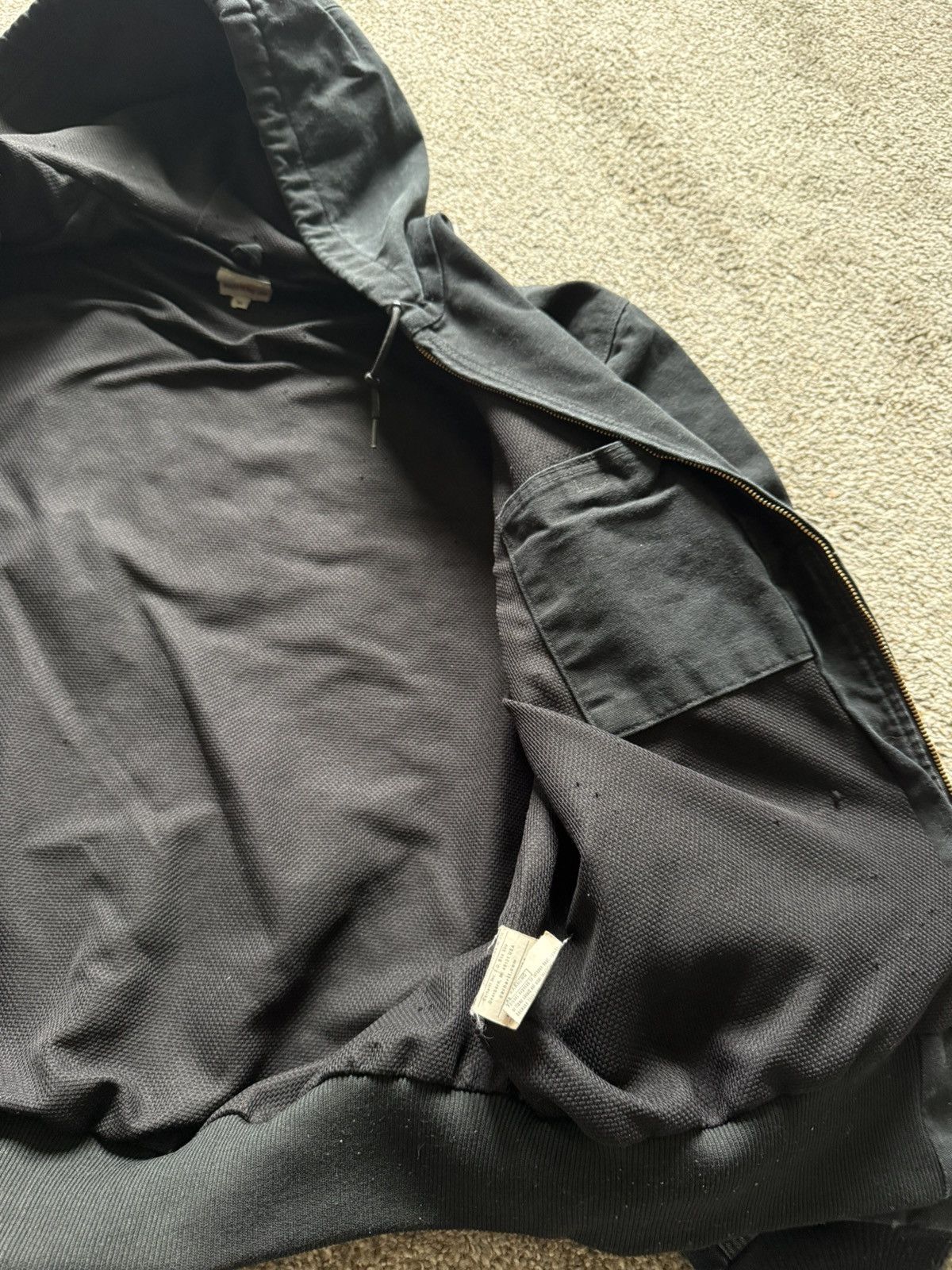 Carhartt Vintage Carhartt Active Jacket Made in USA Workwear Hoodie Size US XL / EU 56 / 4 - 6 Thumbnail