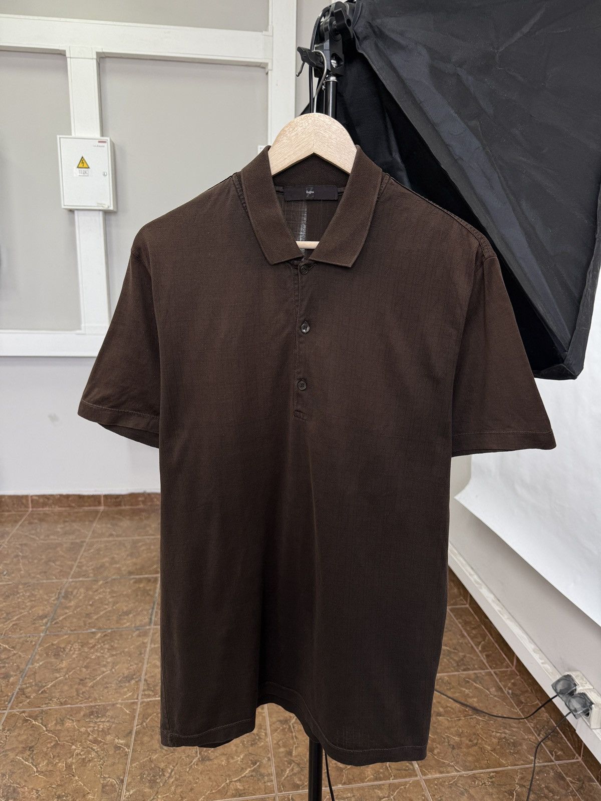 🇮🇹 Vintage 90s Z Zegna Ermenegildo Polo T-Shirt Retro Rare