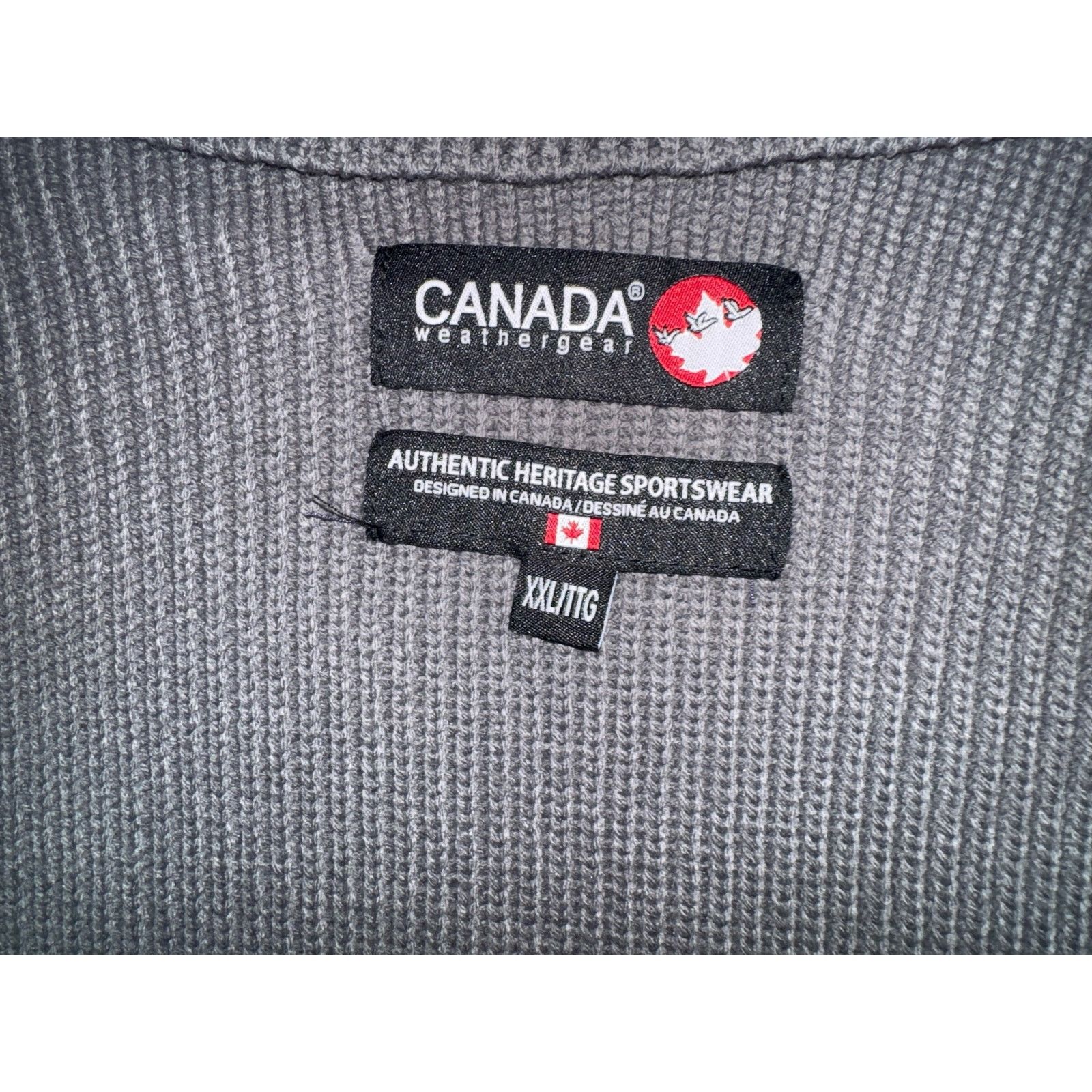 Other Canada Weather Gear men's puffer jacket with sweater sleeve Size US XXL / EU 58 / 5 - 6 Thumbnail