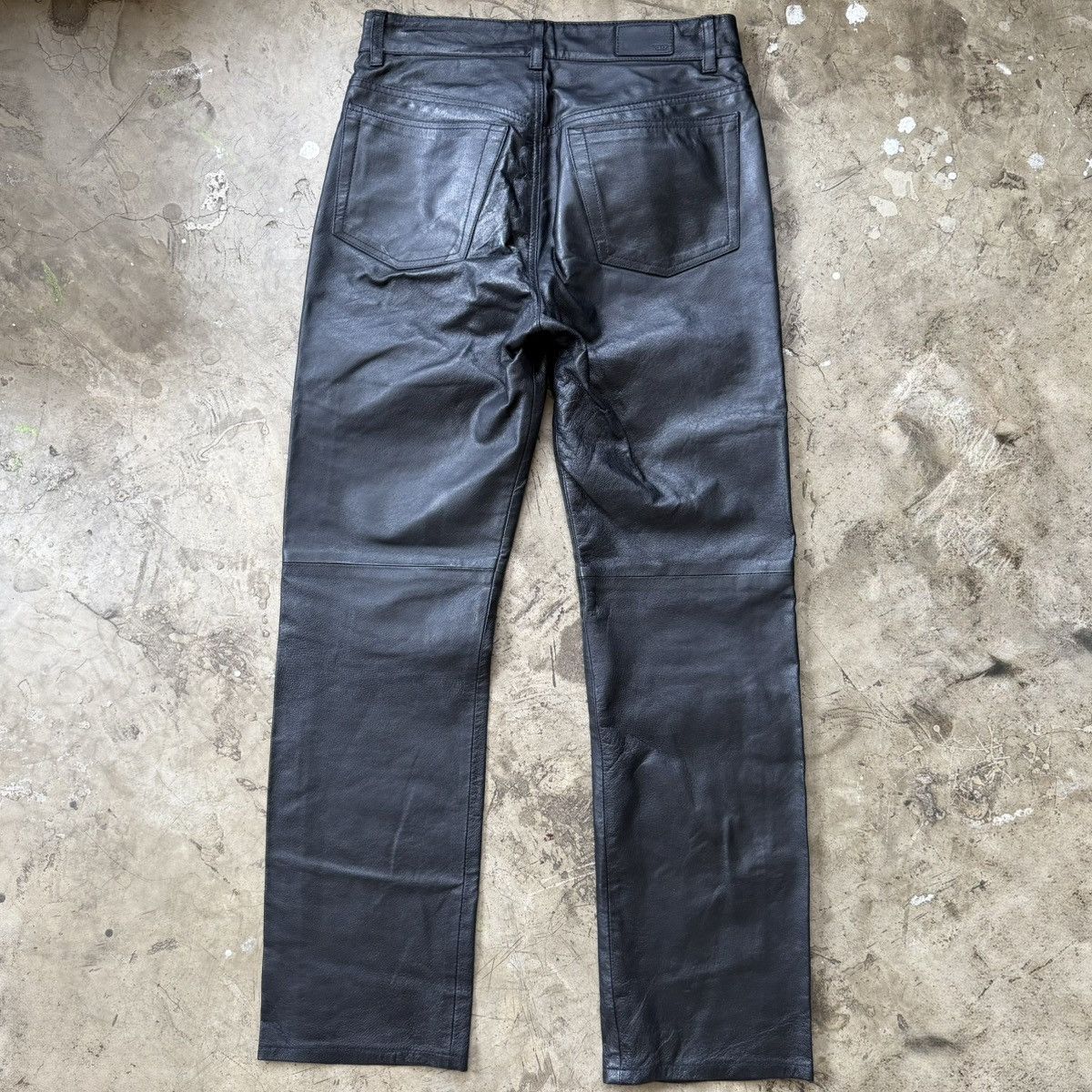 Diesel Diesel - Archive Leather Biker Pants Size US 30 / EU 46 - 2 Thumbnail