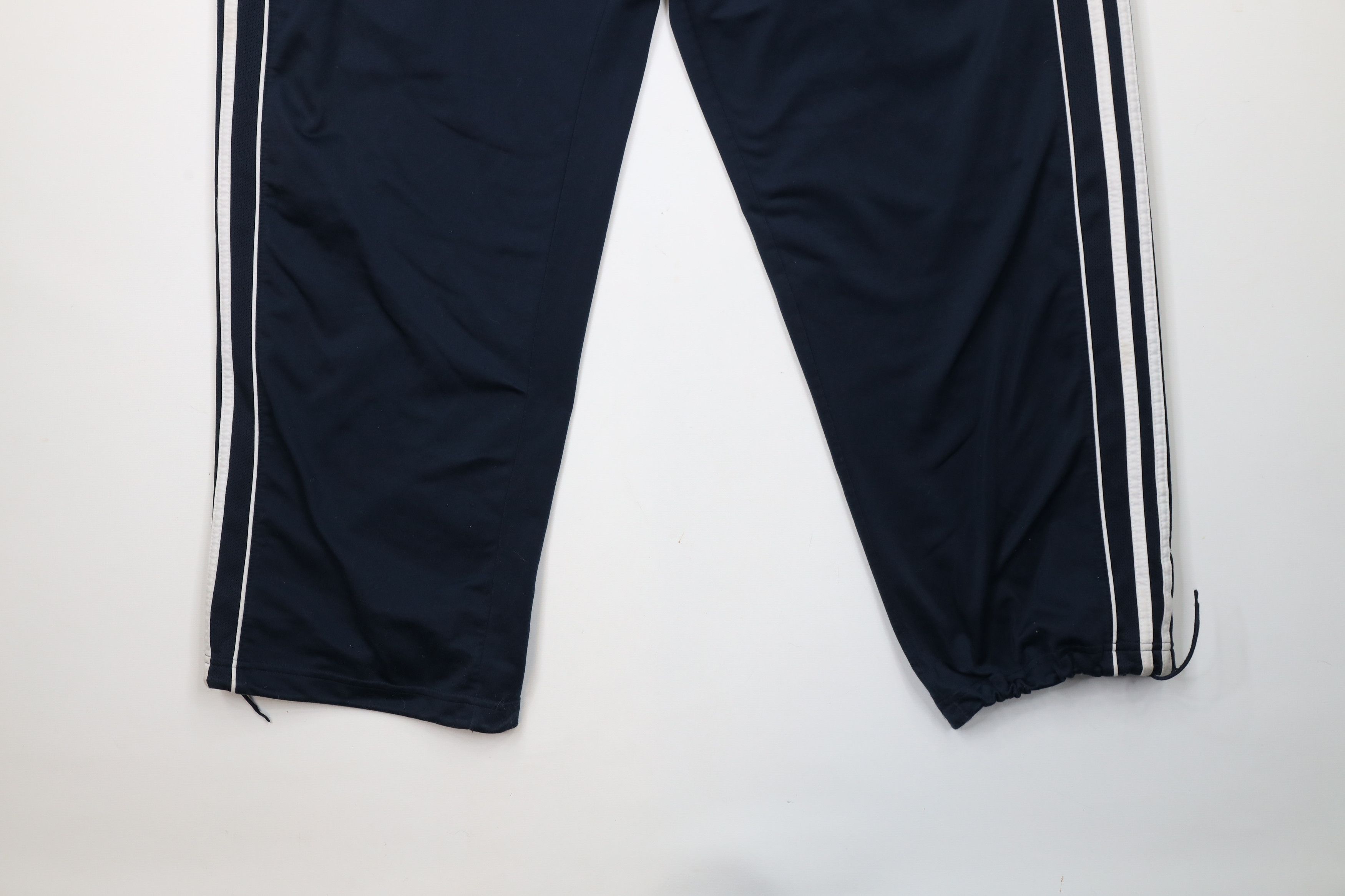 Adidas × Vintage Vintage Y2K Adidas Spell Striped Wide Leg Sweatpants Blue Size US 38 / EU 54 - 4 Thumbnail