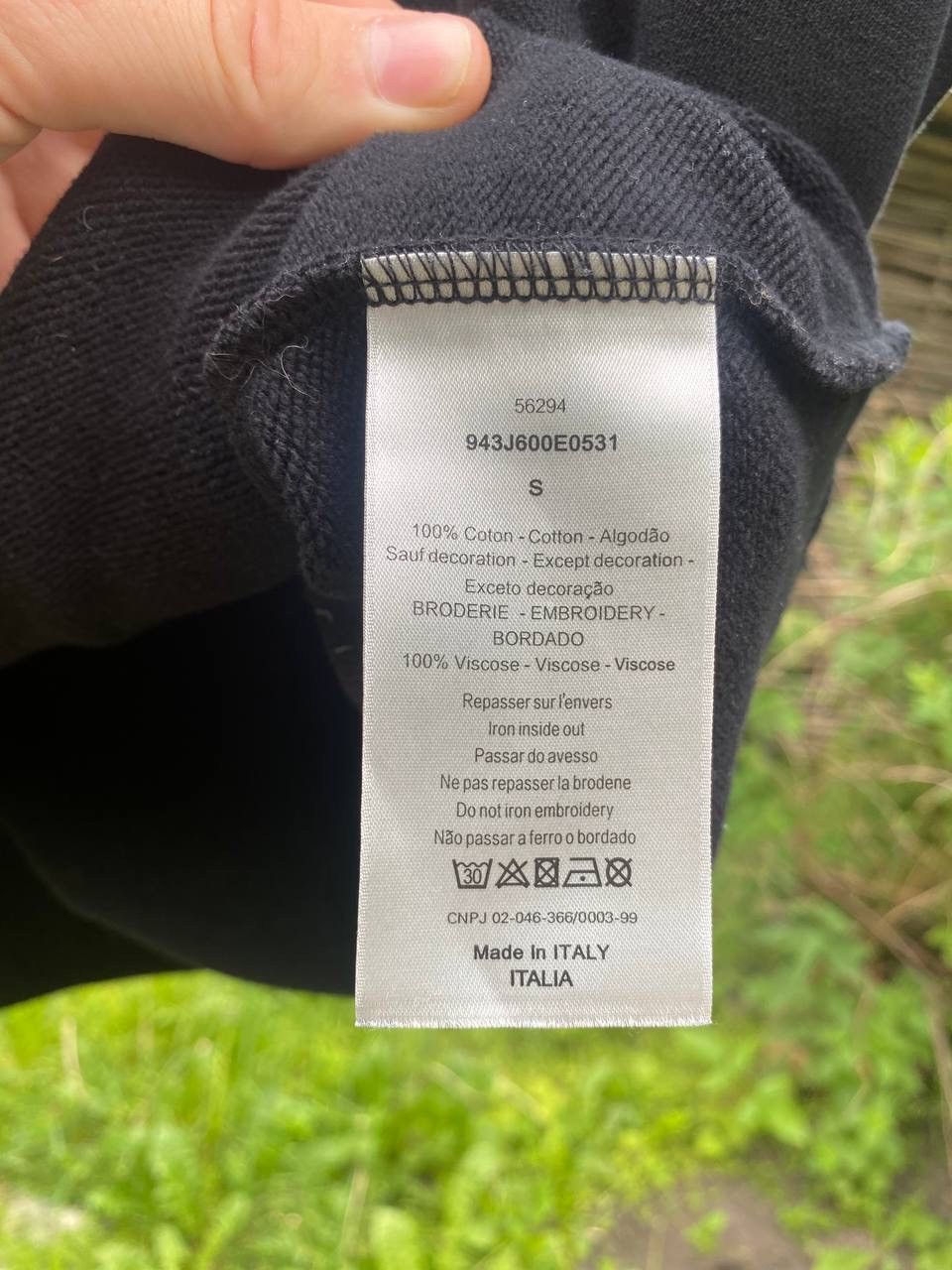 Dior Hoodie Christian Dior Paris Size US S / EU 44-46 / 1 - 5 Thumbnail