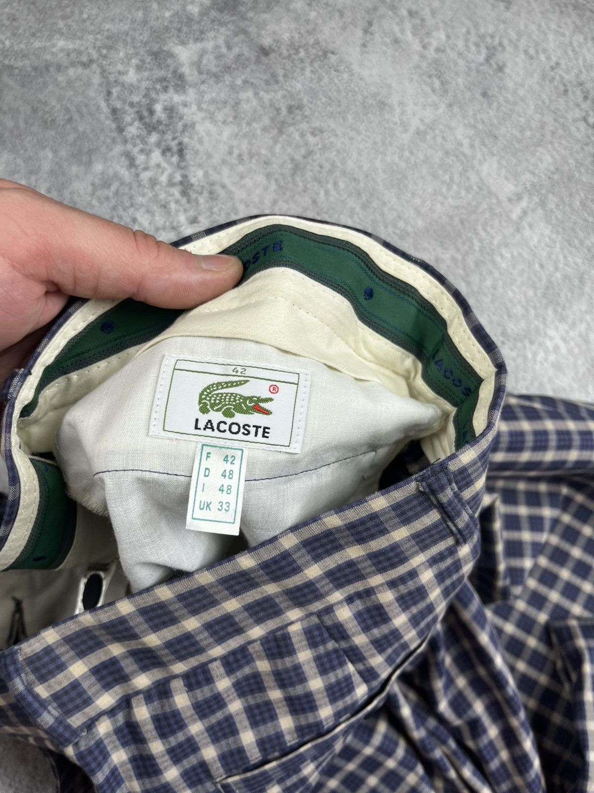 Lacoste Levi’s pants France vintage 90s Size US 33 - 3 Thumbnail