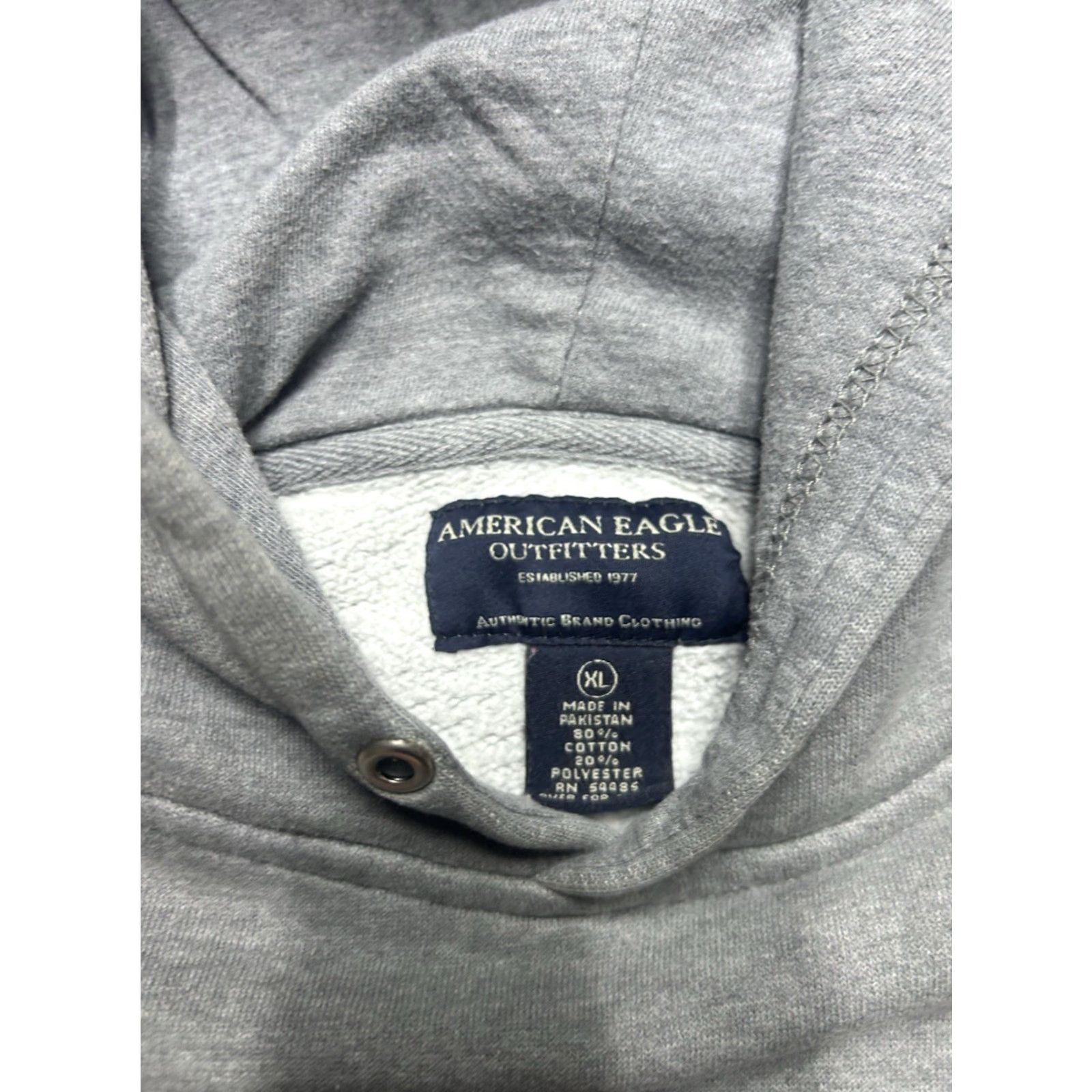 American Eagle Outfitters VINTAGE American Eagle Outfitters Hoodie Sweatshirt Short Sleeve XL Gray Men Pullover Snowboards Chopped Grip? Size US XL / EU 56 / 4 - 5 Thumbnail