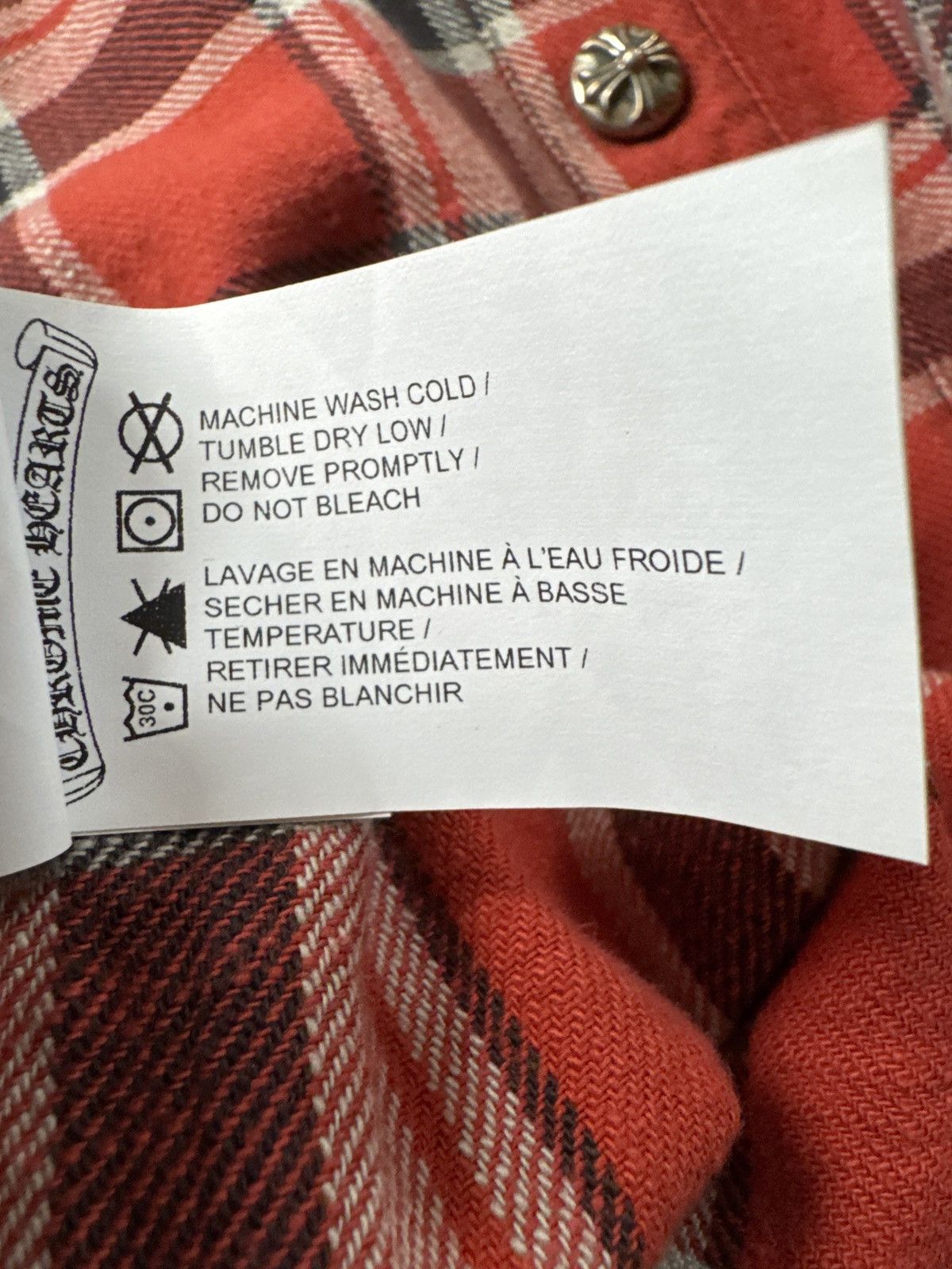 Chrome Hearts Red Flannel Size US M / EU 48-50 / 2 - 6 Thumbnail