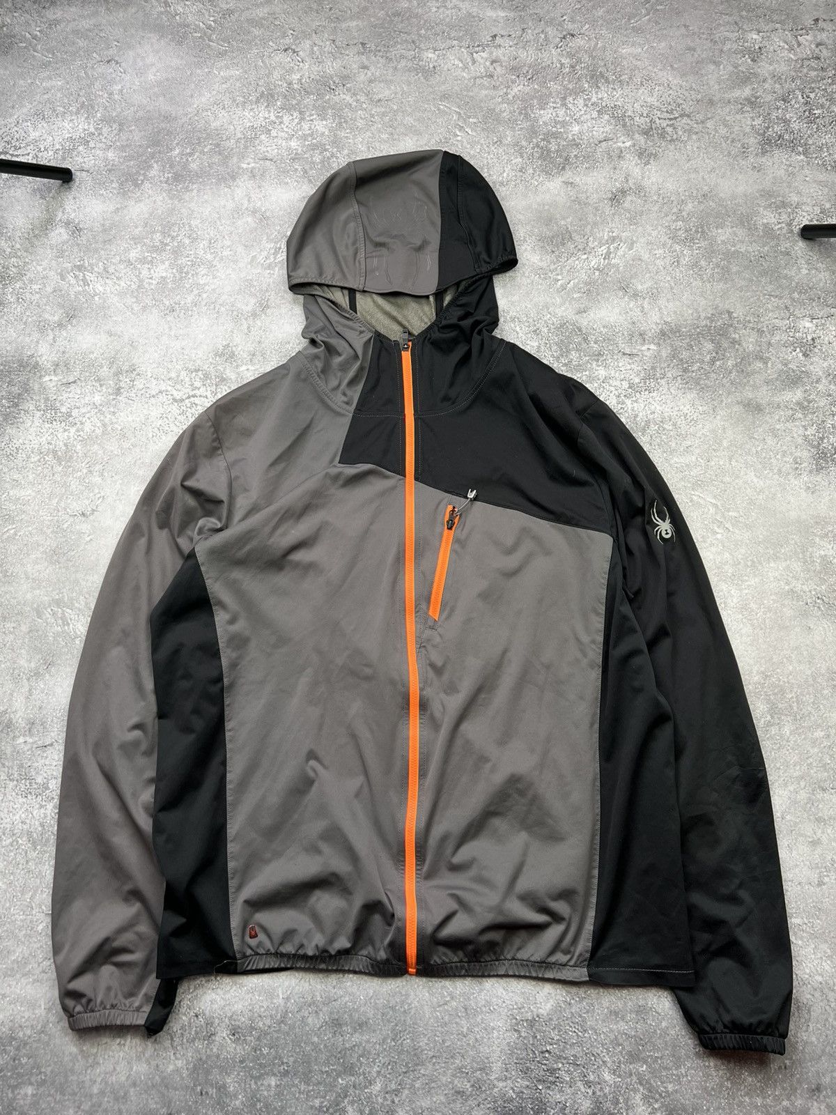 Spyder Spyder Mens Grey Running Jacket Light Size US L / EU 52-54 / 3 - 1 Thumbnail
