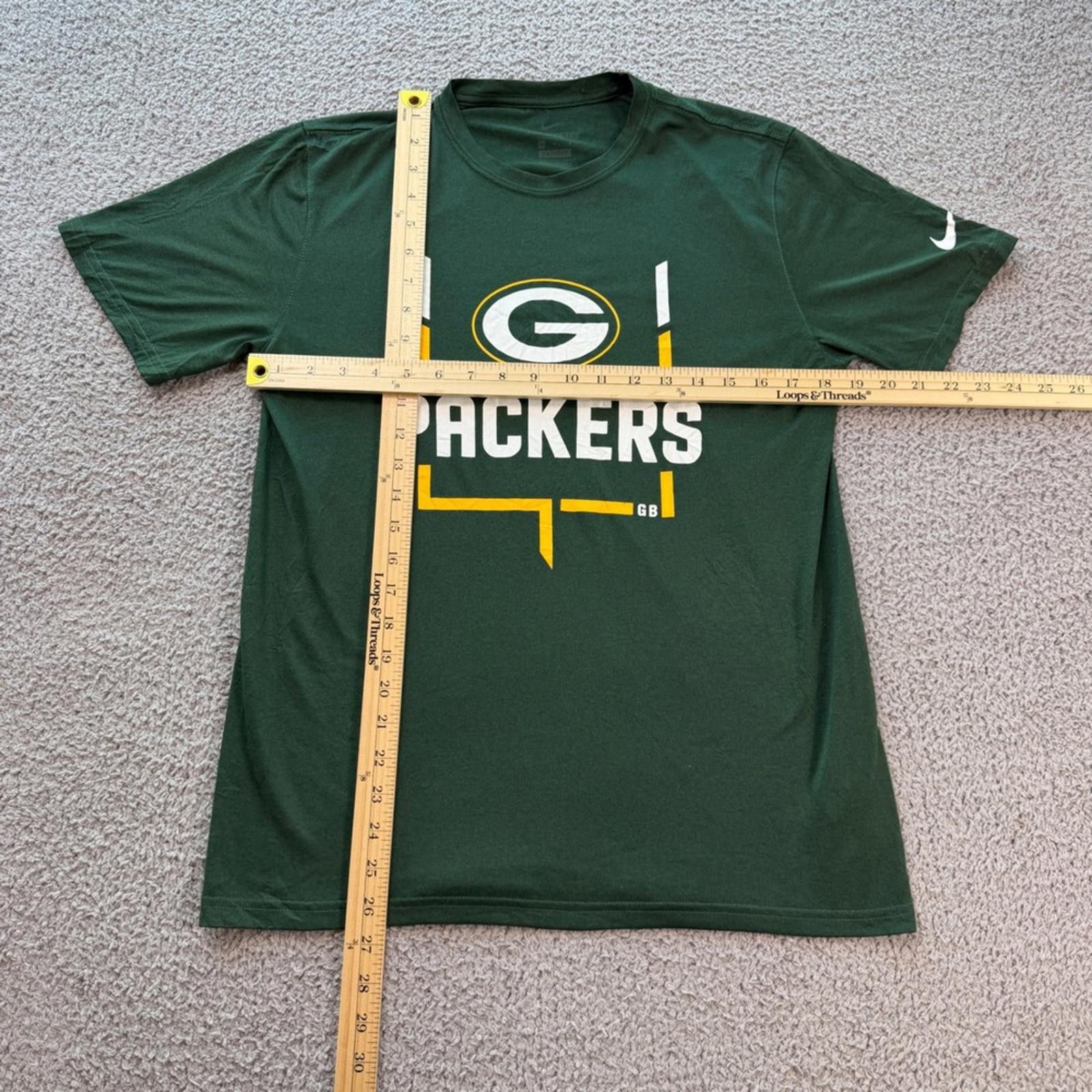 Nike Nike Green Bay Packers Dri-FIT Graphic T-Shirt Mens Medium Size US M / EU 48-50 / 2 - 2 Thumbnail