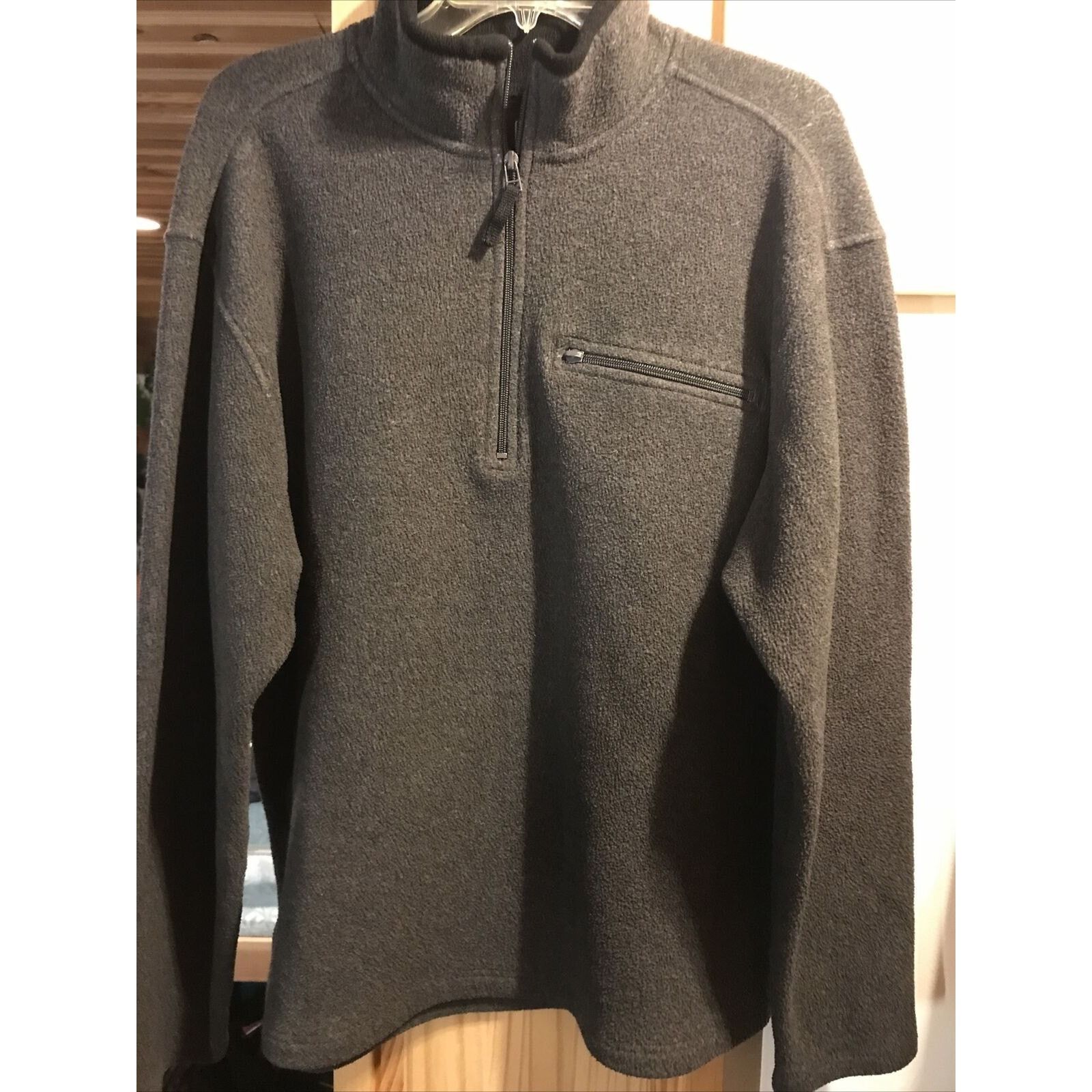 Gap Gap Vintage Men’s XL Gray LS Pullover Polyester Rayon Fleece Size US XL / EU 56 / 4 - 8 Thumbnail
