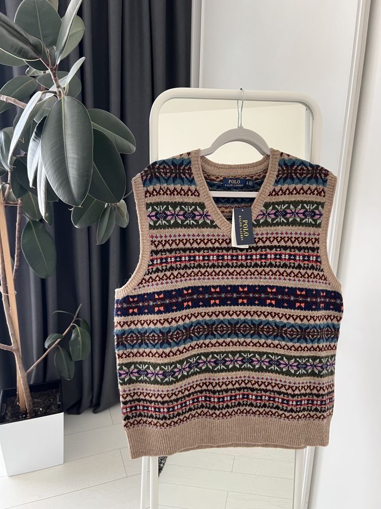 Polo Ralph Lauren NWT Polo Ralph Lauren Wool Vest Size US XL / EU 56 / 4 - 1 Thumbnail