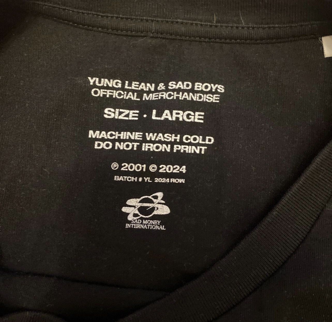 Yung Lean Yung Lean SBE holding hands merch Size US L / EU 52-54 / 3 - 3 Thumbnail
