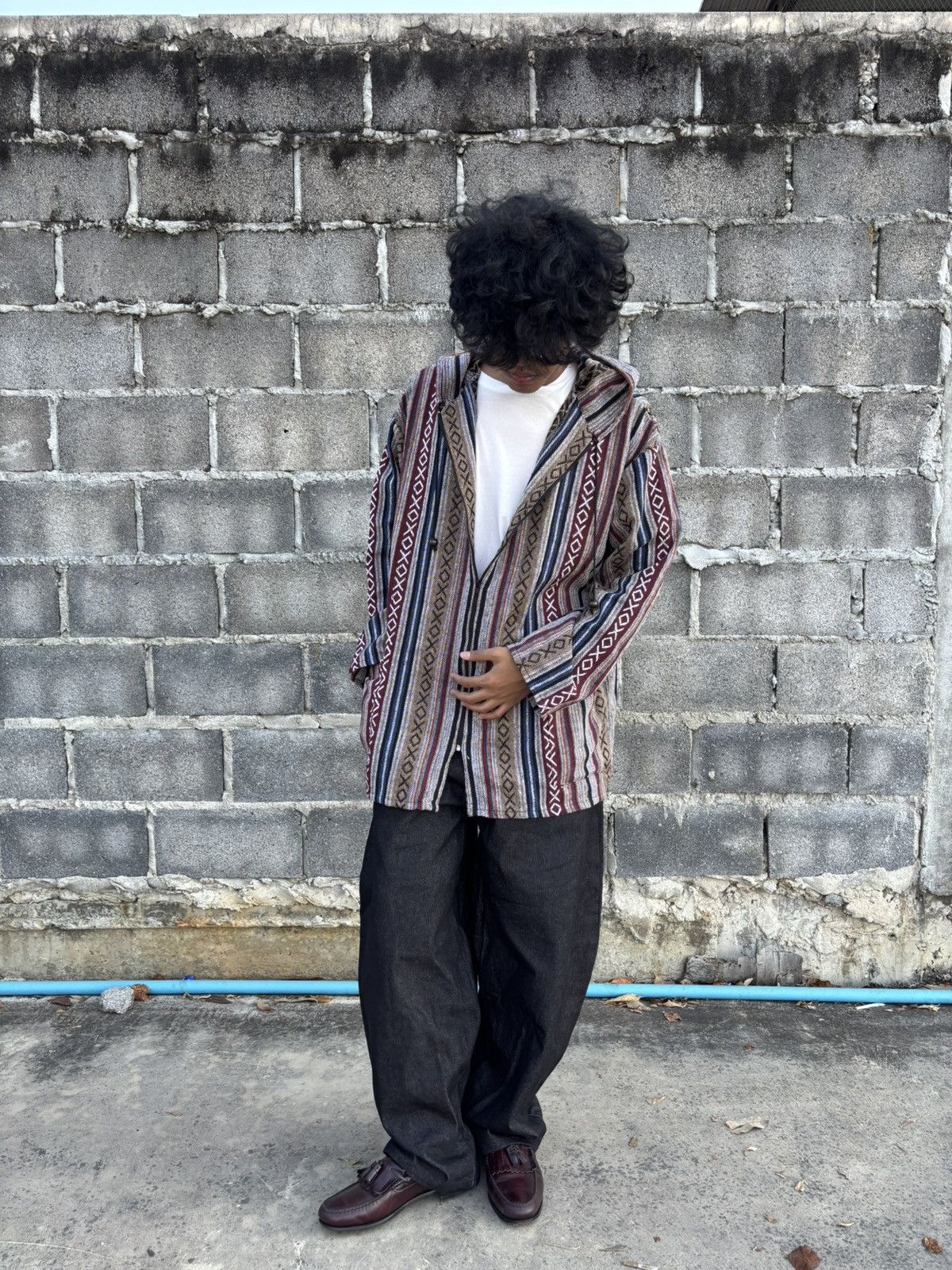 If Six Was Nine Woven Knit Wear Hoodie Zip Jacket Coat Size US XL / EU 56 / 4 - 4 Thumbnail