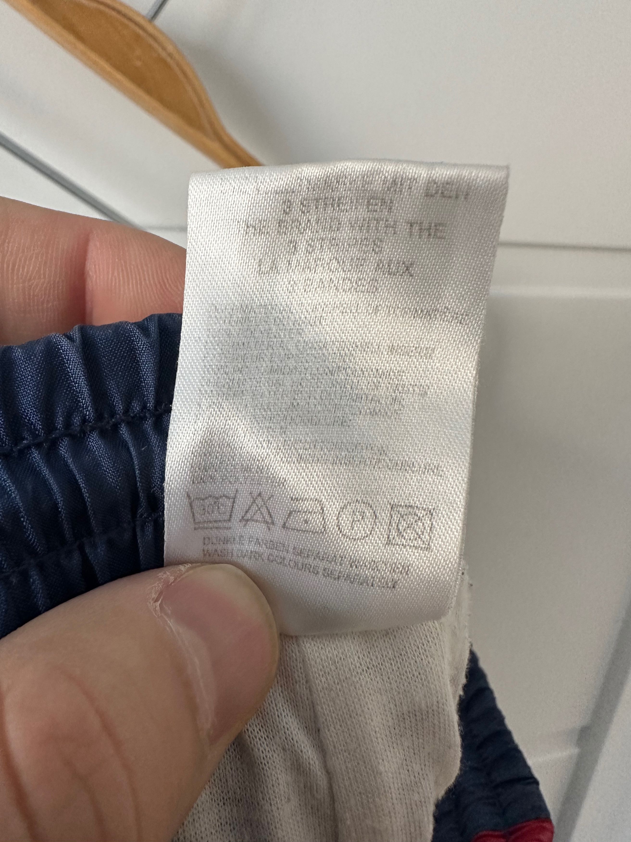 Adidas 90's ADIDAS Nylon athletic joggers pants navy Size US 33 - 11 Thumbnail
