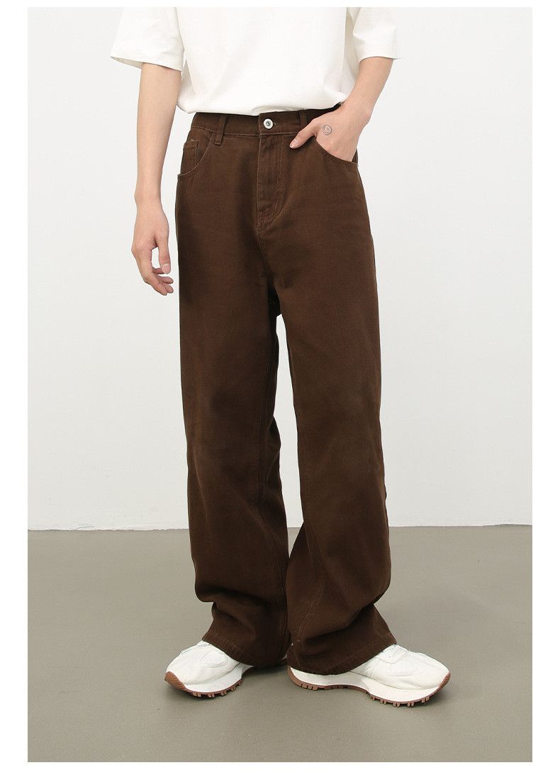 Japanese Brand × Jean Vintage elastic waist men's loose casual wide leg jeans Size US 32 / EU 48 - 2 Thumbnail