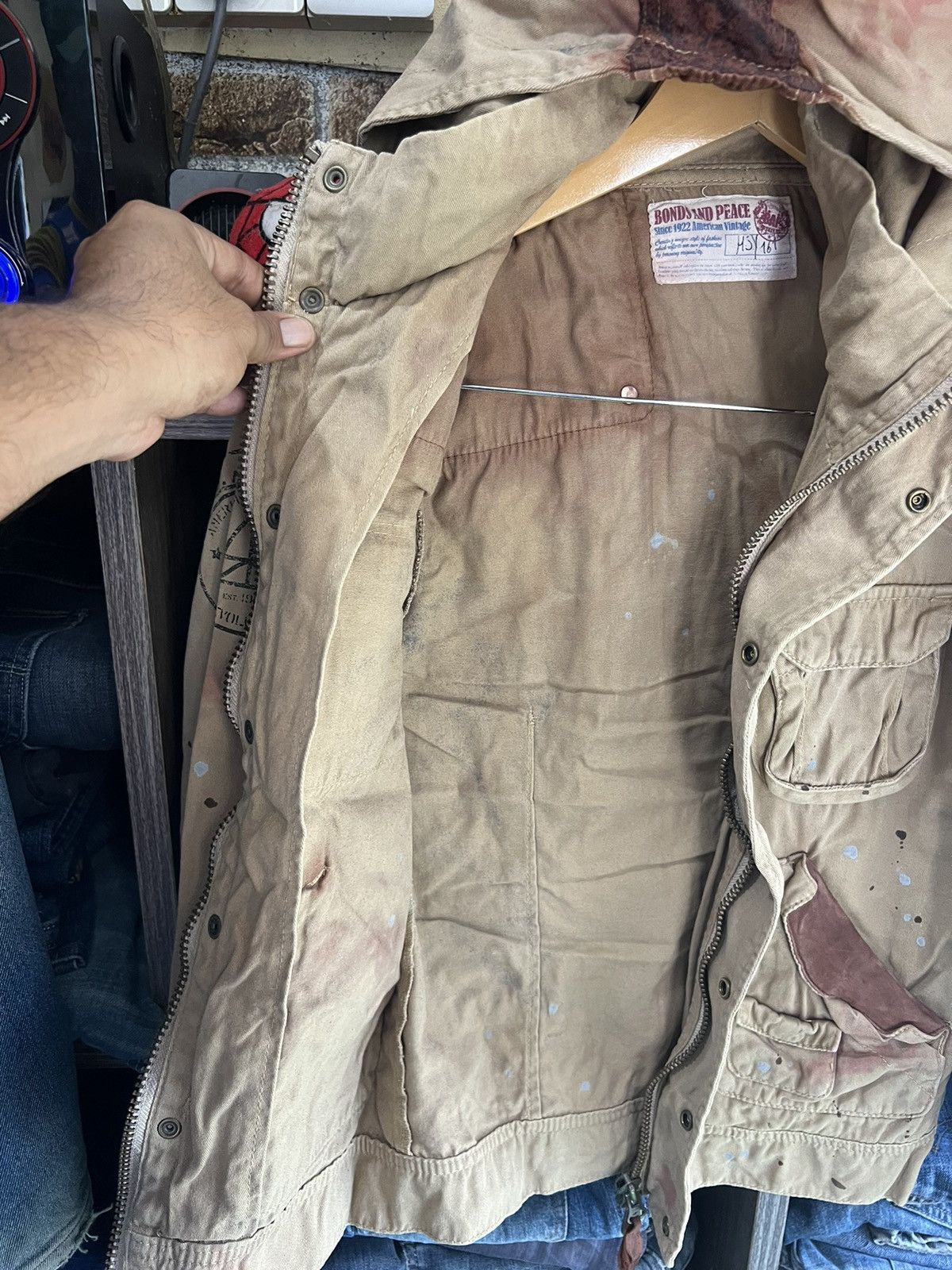 Other 🔥Distressed Bonds and Peace Multipockets Jacket Size S / US 4 / IT 40 - 13 Thumbnail