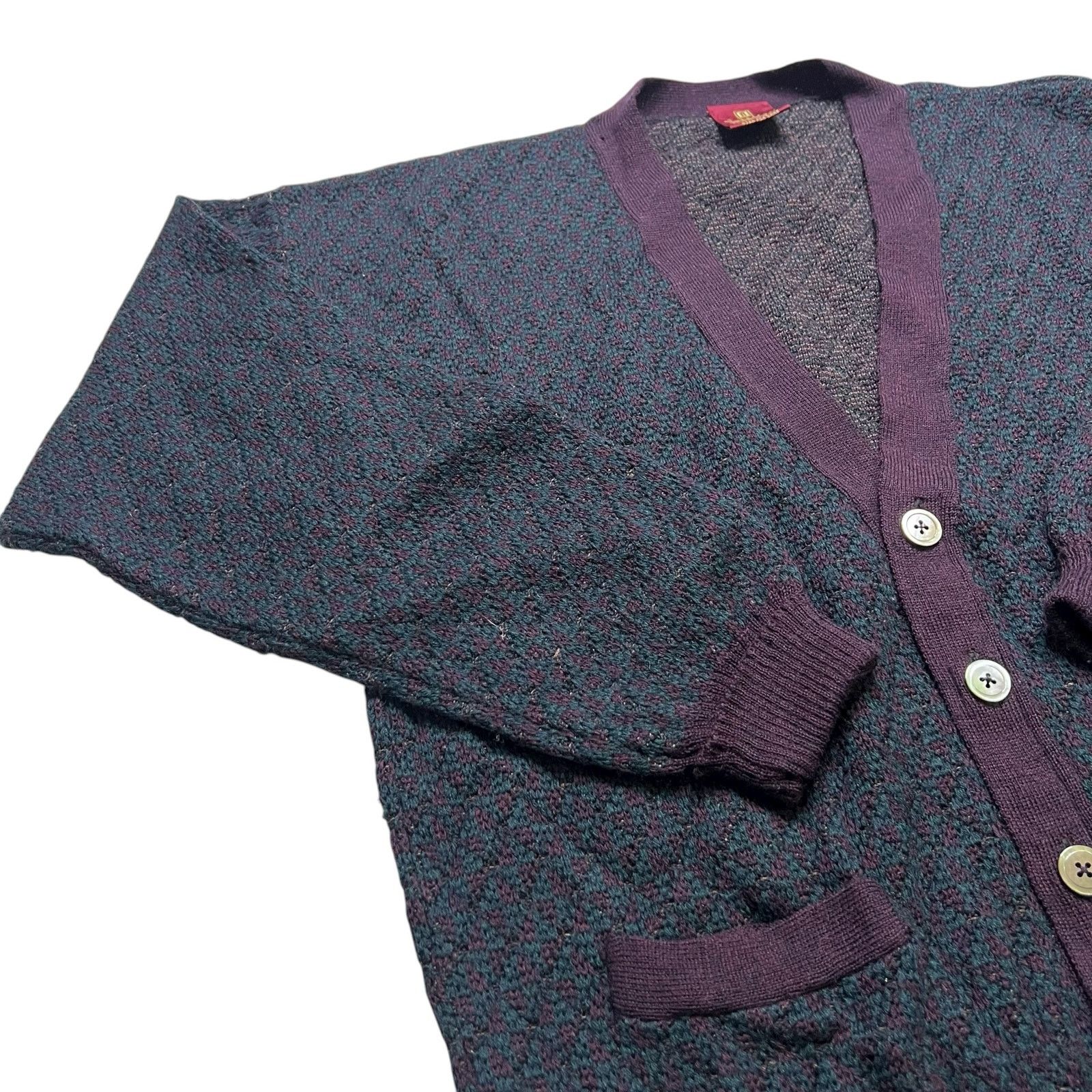 Nordstrom Vintage Nordstrom 100% Merino Wool Cardigan Sweater Medium Size US M / EU 48-50 / 2 - 2 Thumbnail