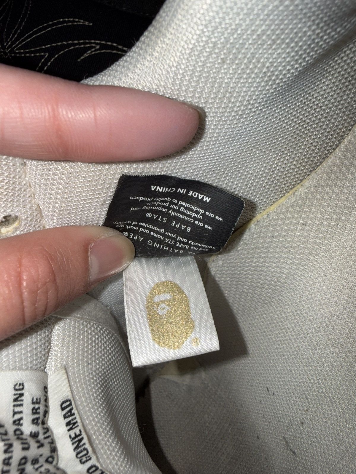 Bape all white bapestas Size US 6.5 / EU 39-40 - 7 Thumbnail