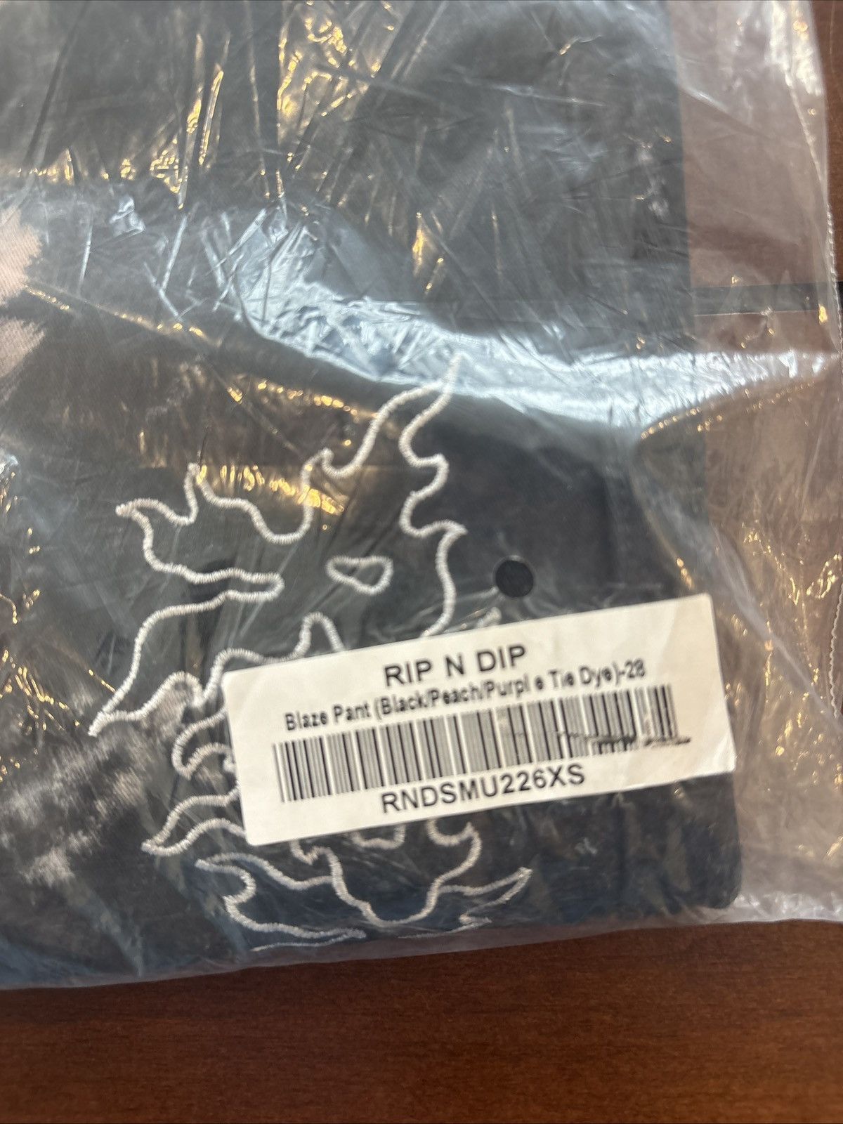 RIPNDIP RIPNDIP Blaze Pant (Black/Peach/Purple Tie Dye) Size 28 NWT Size US 28 / EU 44 - 2 Thumbnail