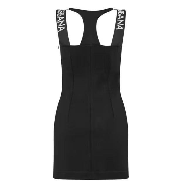 Dolce & Gabbana o1g2r1mq1024 Mini Dress in Black Size S / US 4 / IT 40 - 2 Thumbnail