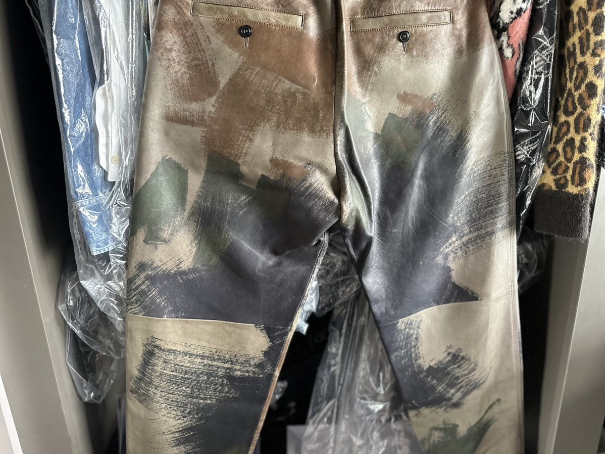 Diesel 🤑🤑🤑 Diesel leather camo sweatpants joggers small jeans pants Size US 30 / EU 46 - 23 Thumbnail