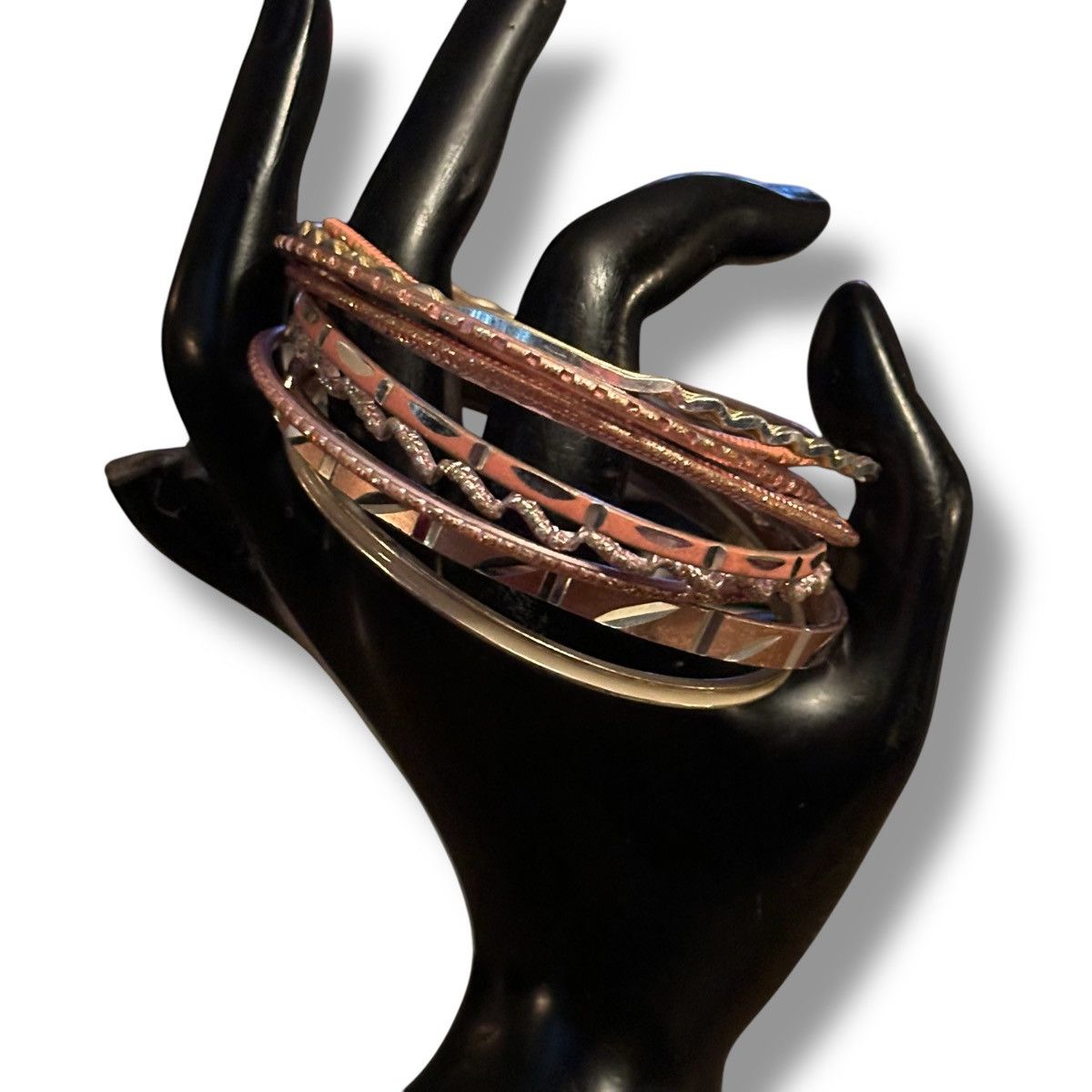 Other Rose tone bangle bracelets Size ONE SIZE - 2 Thumbnail
