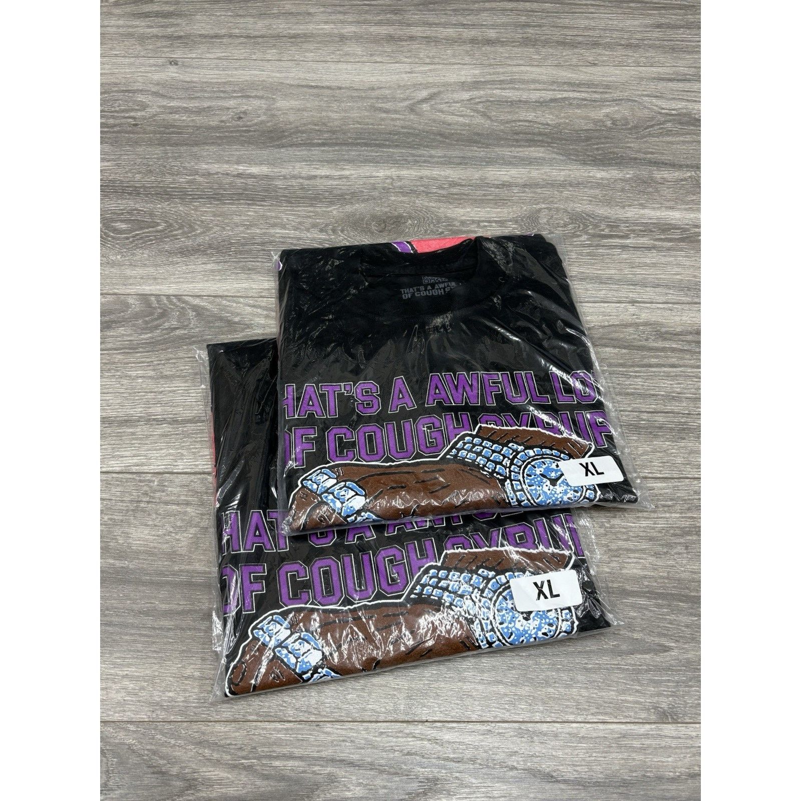 Awful Lot of Cough Syrup Awful Lot Of Cough Syrup X Persona T-Shirt ' Black ' | NEW! Size US XL / EU 56 / 4 - 12 Thumbnail