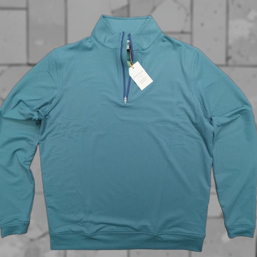Peter Millar Peter Millar Perth 1/4 Zip Men's Size S Pullover MF25EK40C Sport Navy Golf Sweater Size US S / EU 44-46 / 1 - 1 Thumbnail