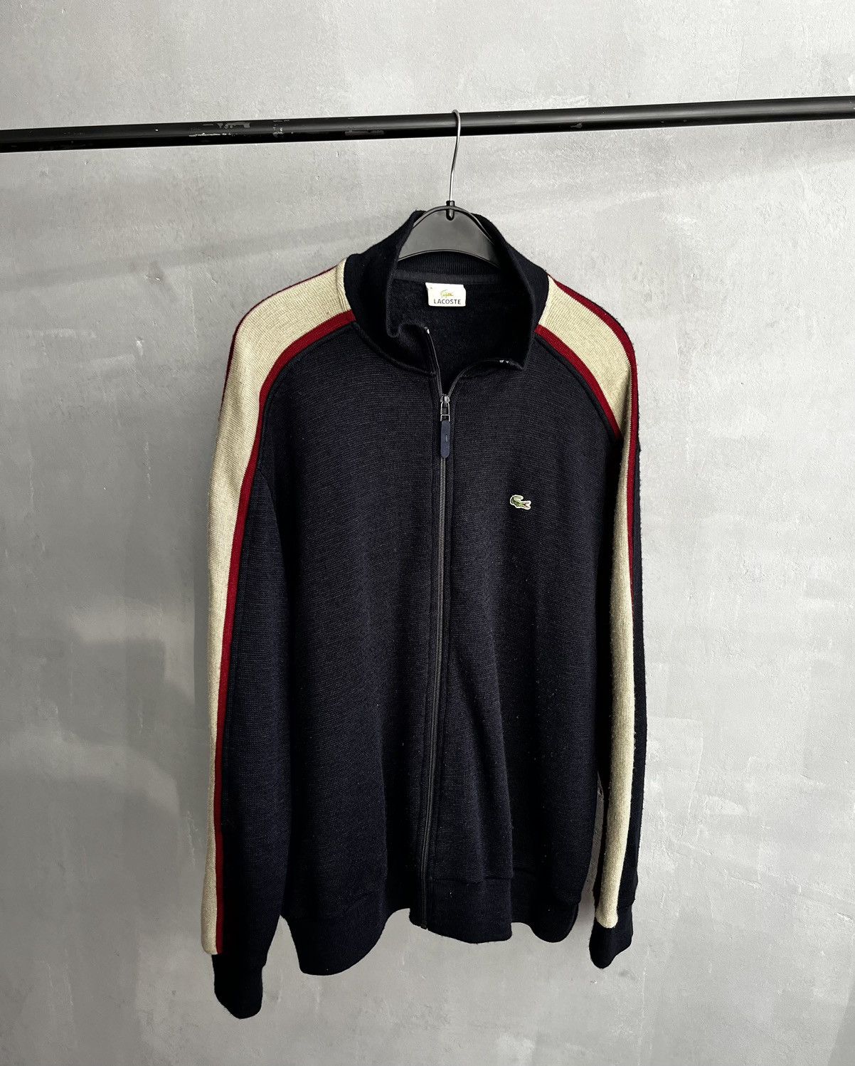 Lacoste × Vintage Lacoste sweater vintage Size US XXL / EU 58 / 5 - 1 Thumbnail