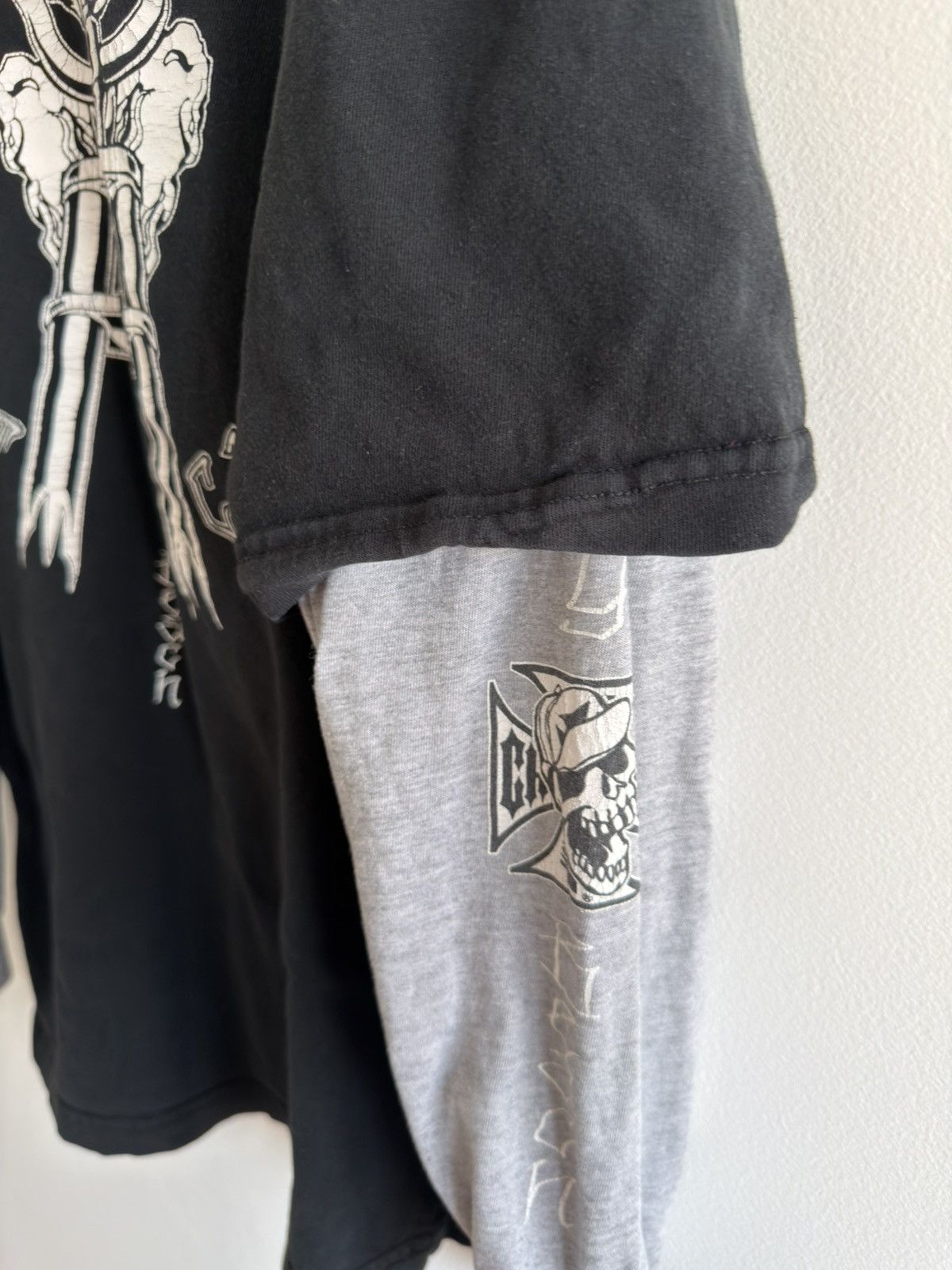 West Coast Choppers *RARE* VINTAGE 00s Y2K WEST COAST CHOPPERS LAYERED GRUNGE Size US L / EU 52-54 / 3 - 7 Thumbnail